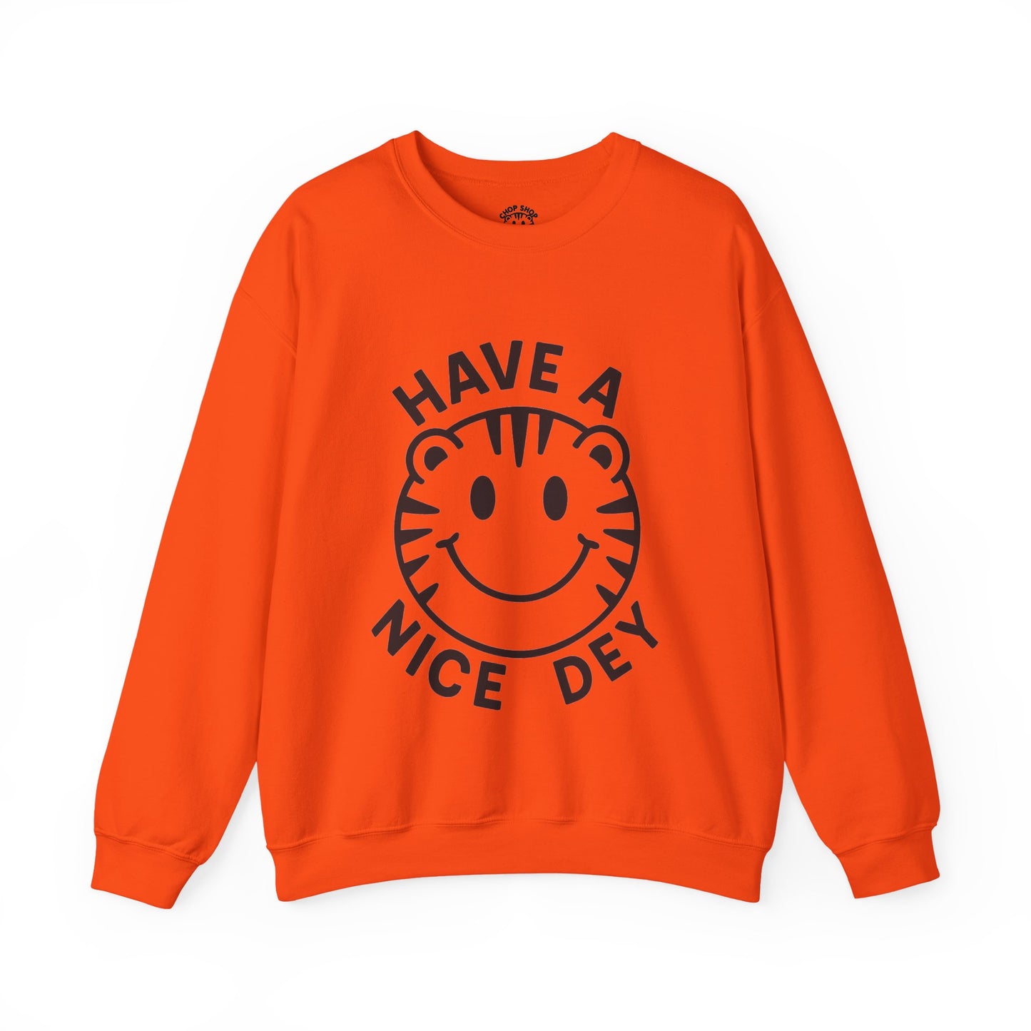 Crewneck Have a Nice Dey Sweatshirt - Cincinnati Bengals Fan Gear for Summer