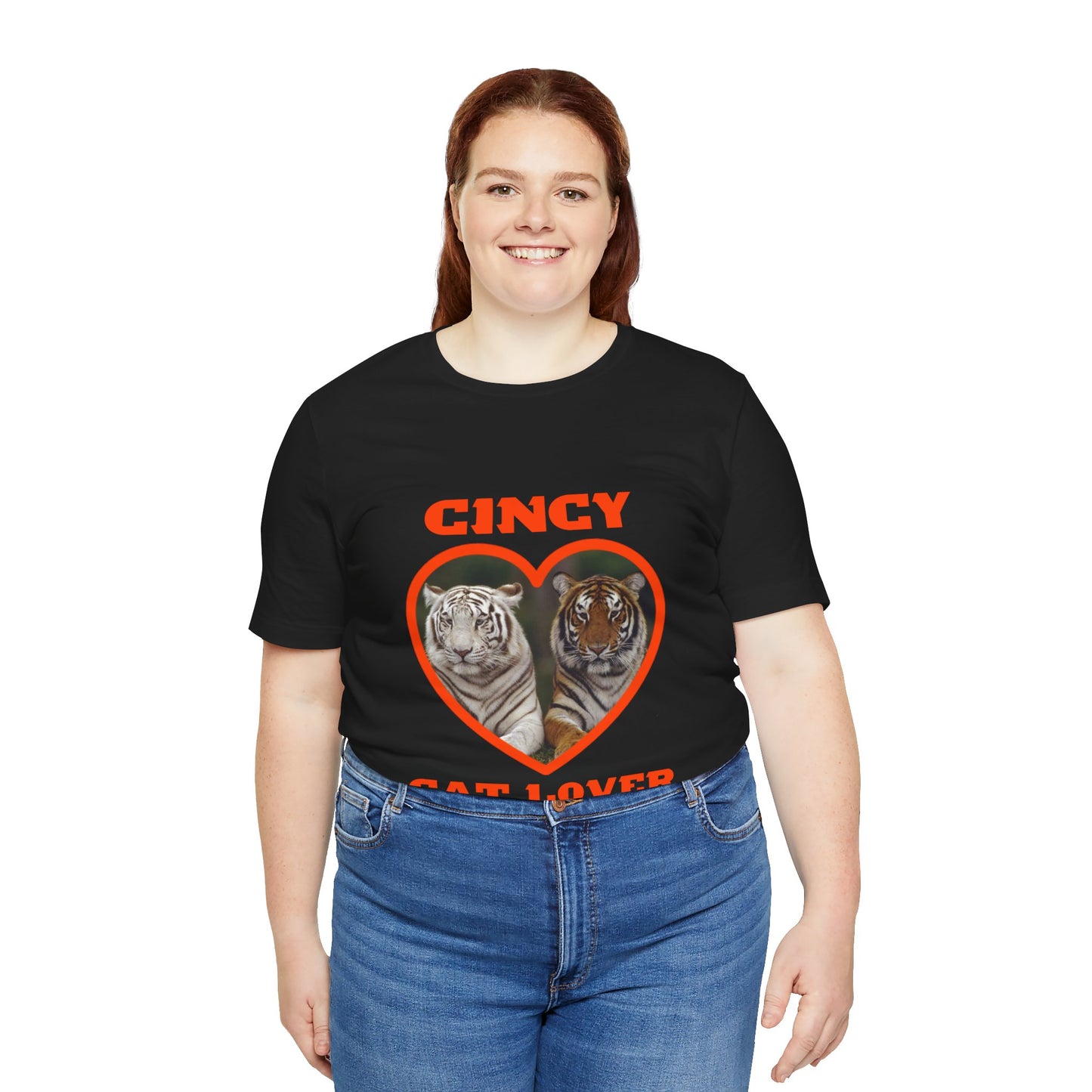 Cincy Cat Lover Unisex Jersey Tee - Perfect for WhoDey Lovers