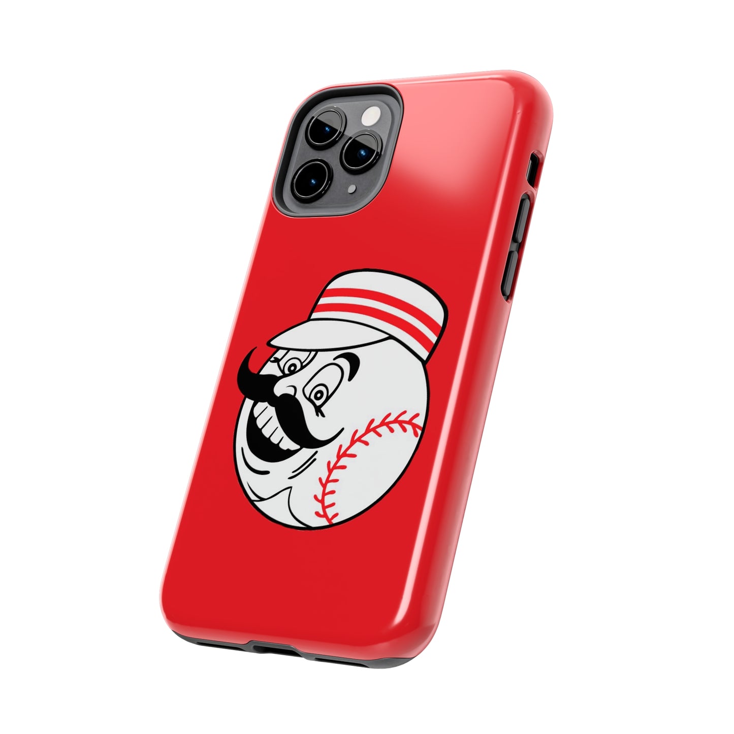BaseBall Head Tough Phone Cases