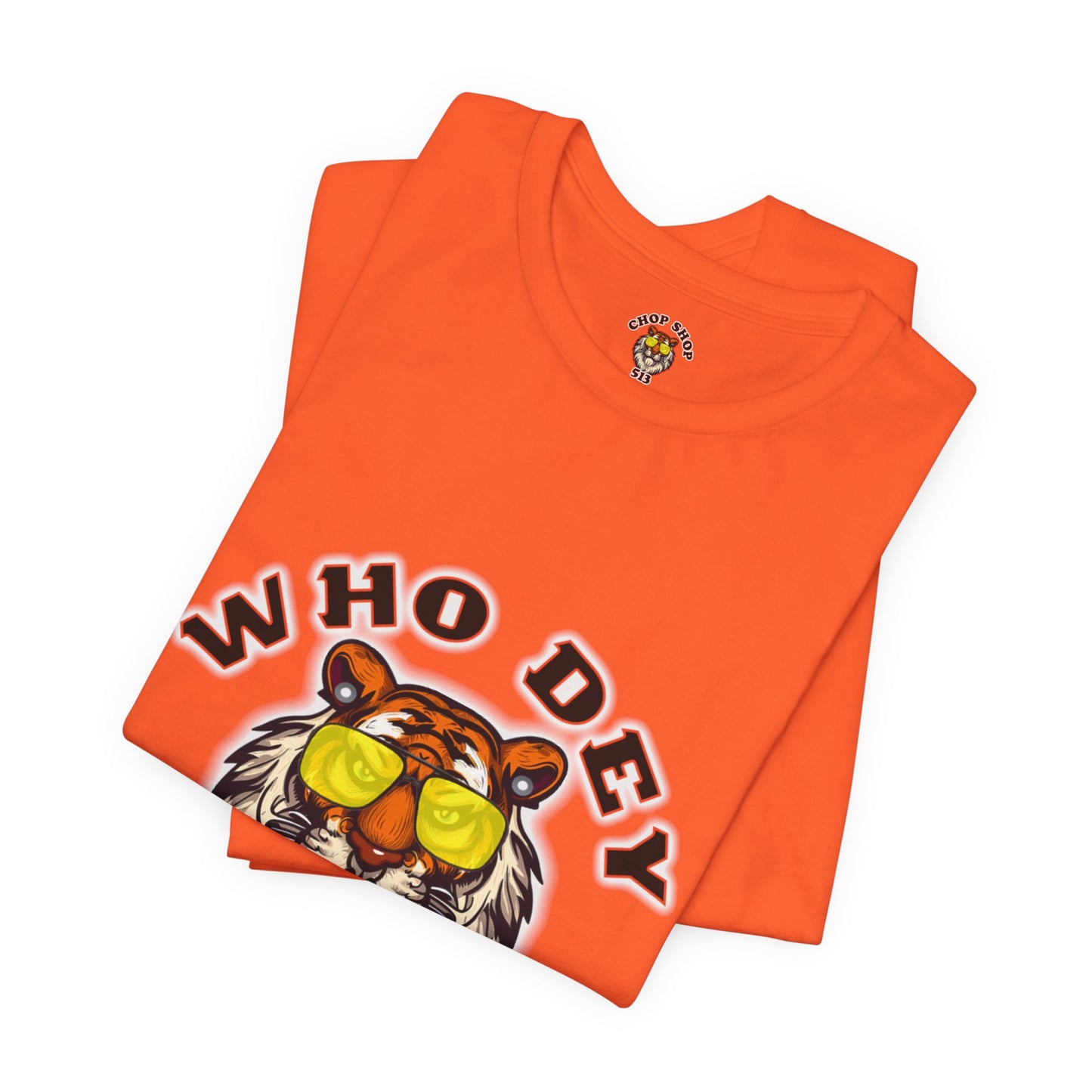 Who Dey CS513 Unisex Jersey Short Sleeve Tee