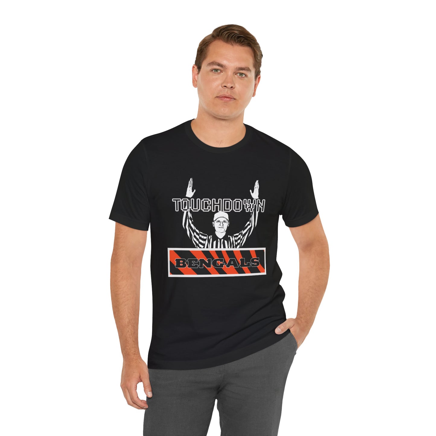 TouchDown Bengals Unisex Jersey Short Sleeve Tee