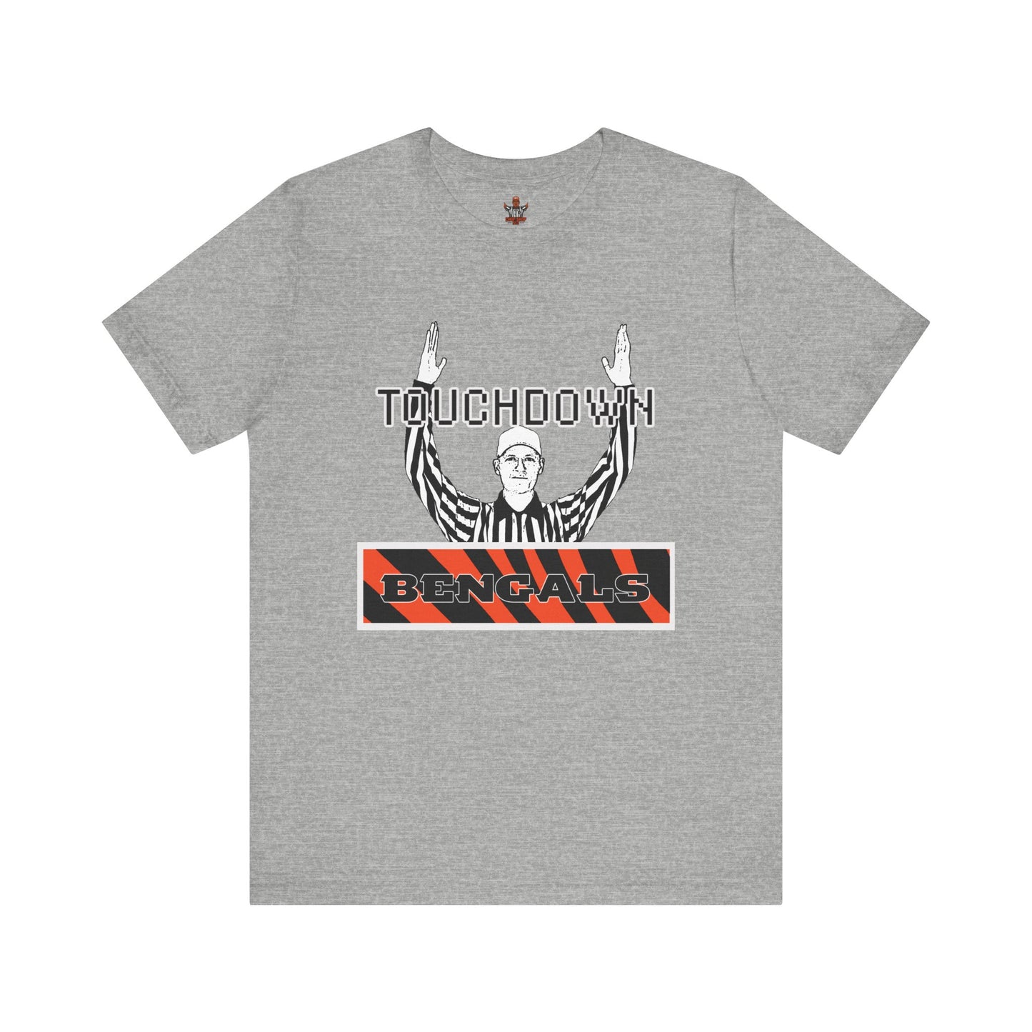 TouchDown Bengals Unisex Jersey Short Sleeve Tee