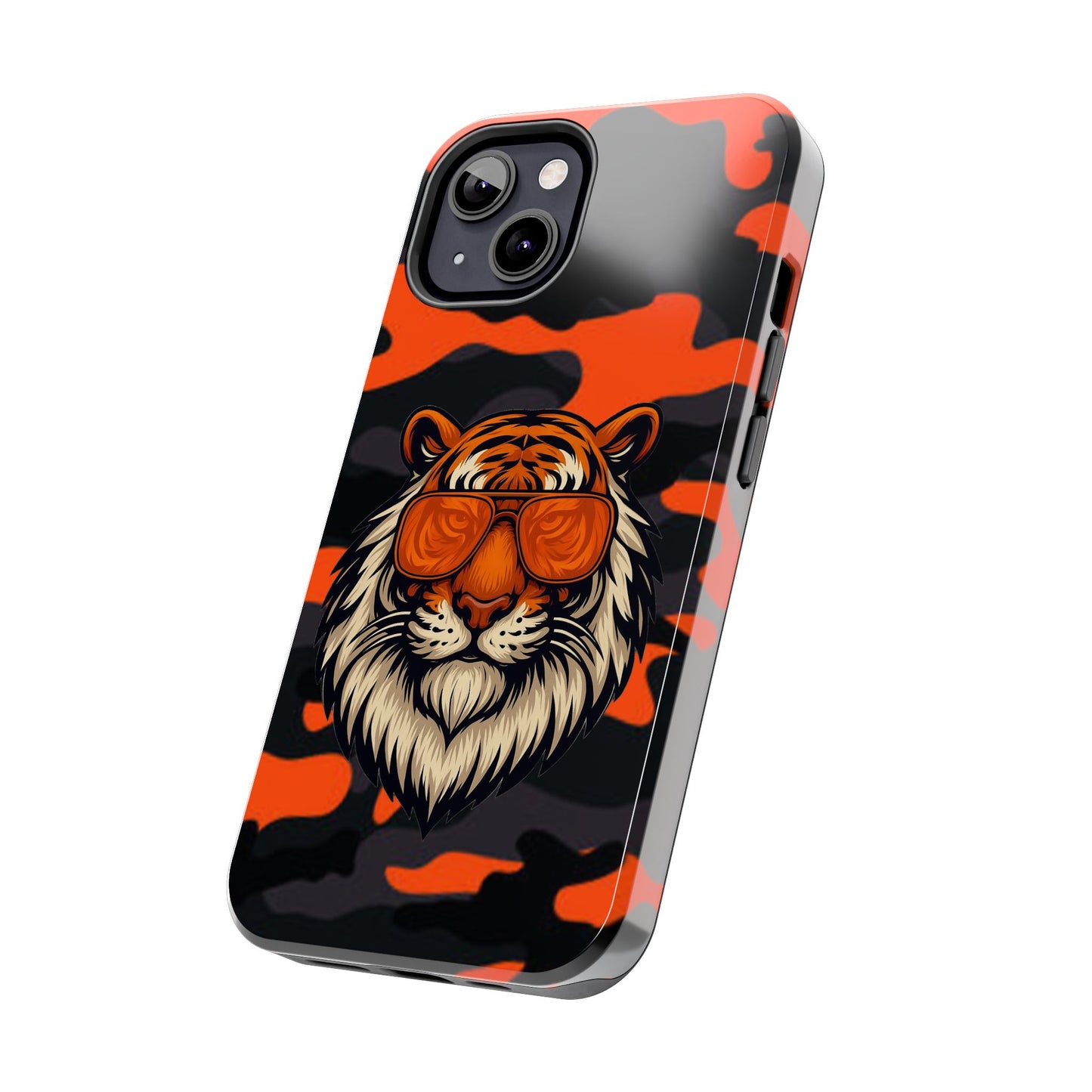 Seeing life through the orange tints Tiger Tough Phone Cases
