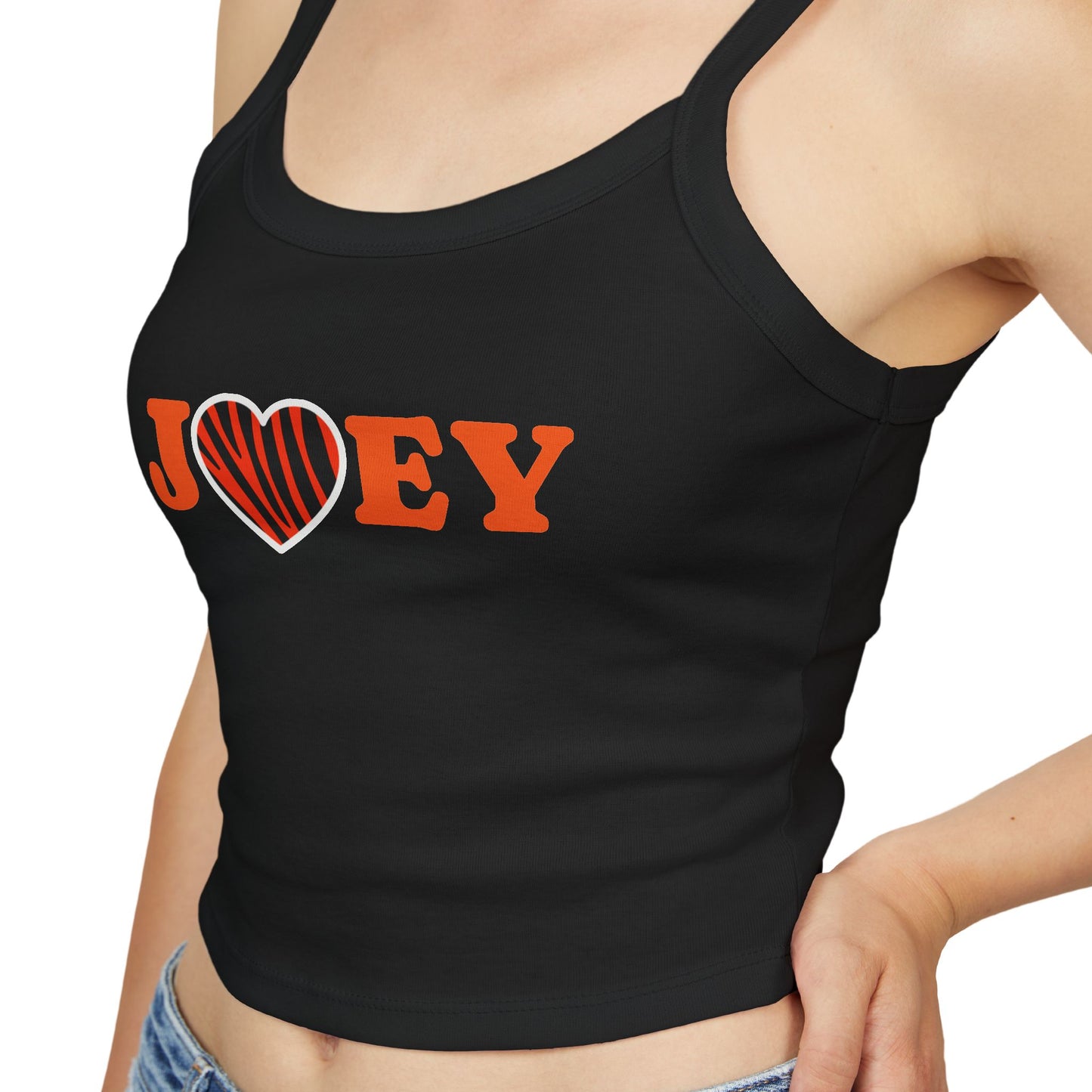 Joey Love Spaghetti Strap Tank Top, Cute Summer Top