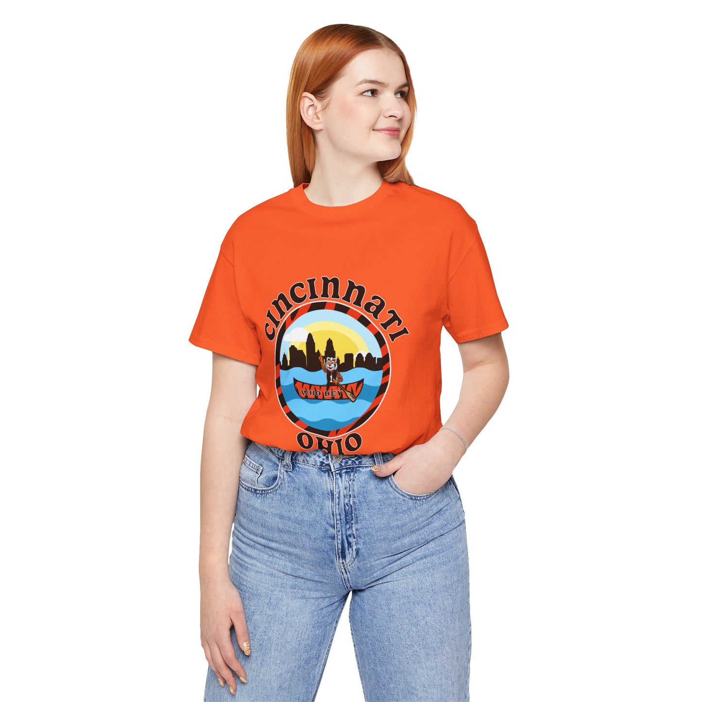 Welcome to Cincinnati Unisex Jersey Short Sleeve Tee