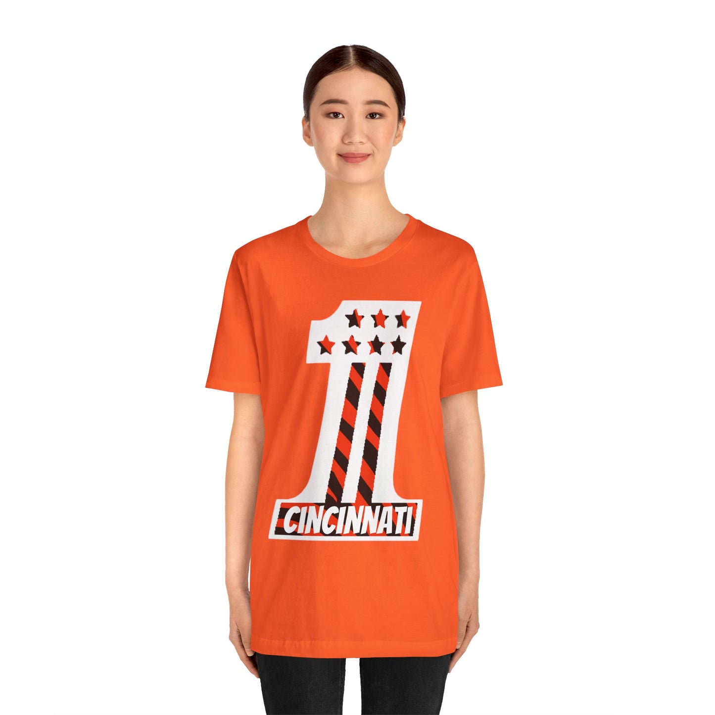 Cincinnati #1 Unisex Jersey Short Sleeve Tee