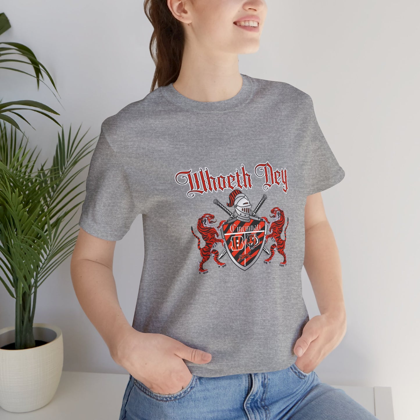 Bengals Crest Unisex Jersey Short Sleeve Tee