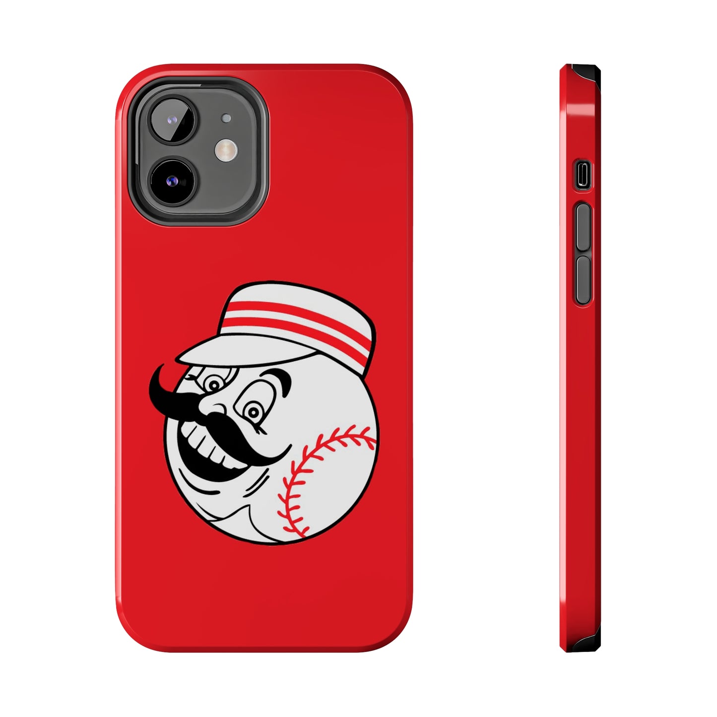 BaseBall Head Tough Phone Cases