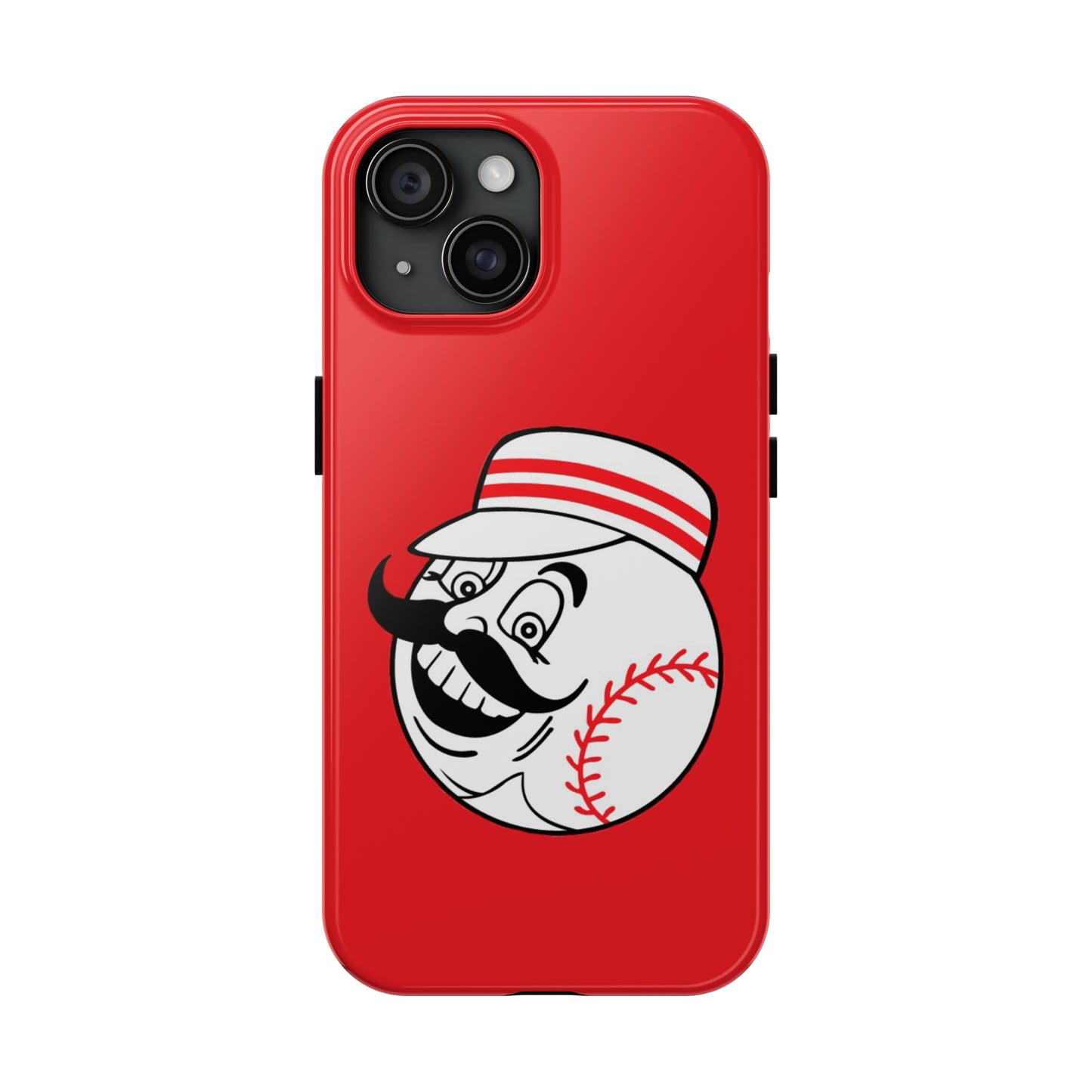 BaseBall Head Tough Phone Cases