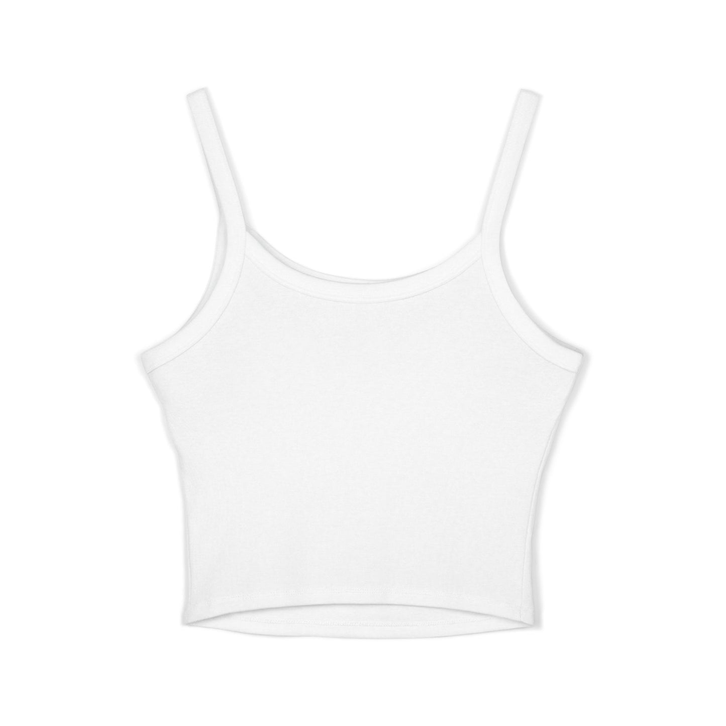 White Out WHO DEY Women Spaghetti Strap Tank Top