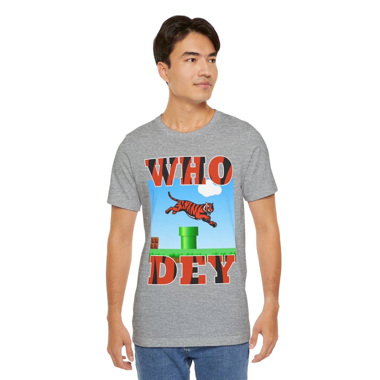 Leaping Tiger Unisex Jersey Short Sleeve Tee