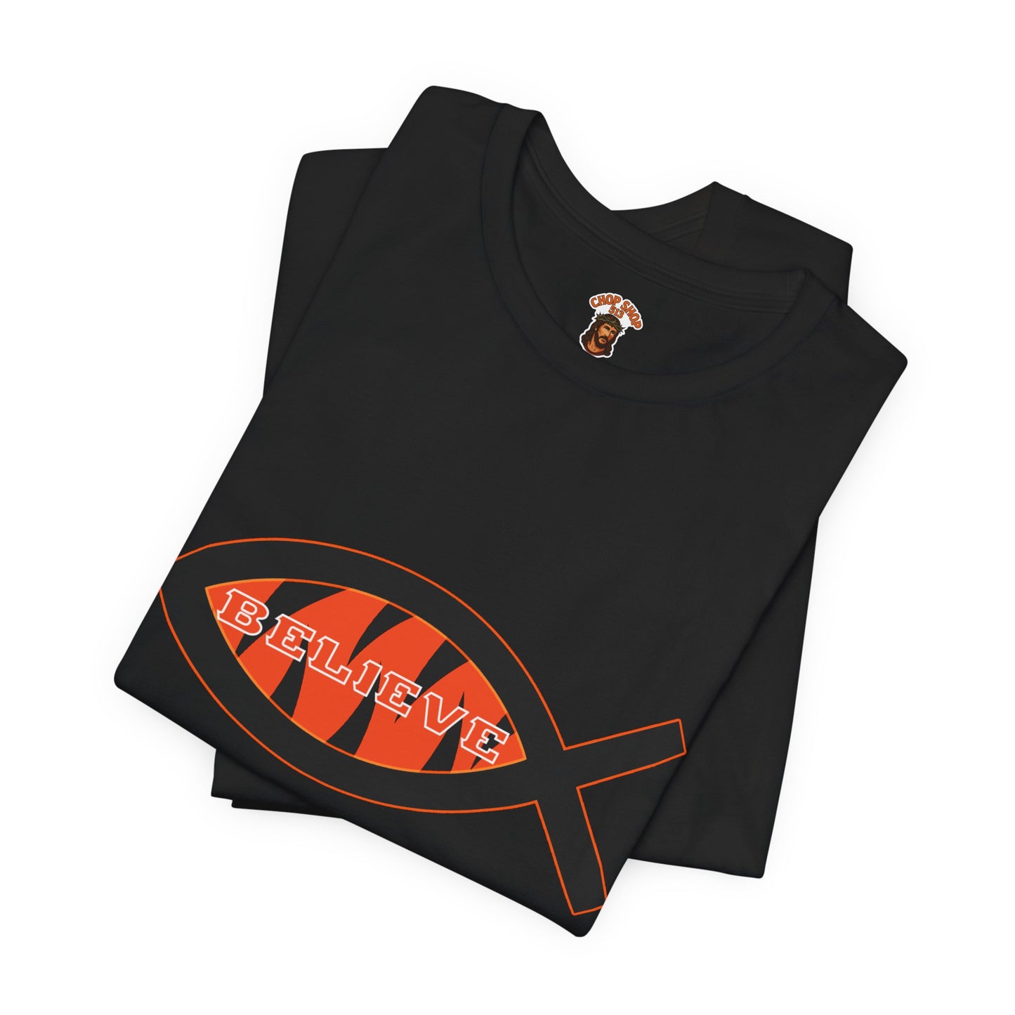 Believe in Bengals Unisex Jersey Short Sleeve Tee