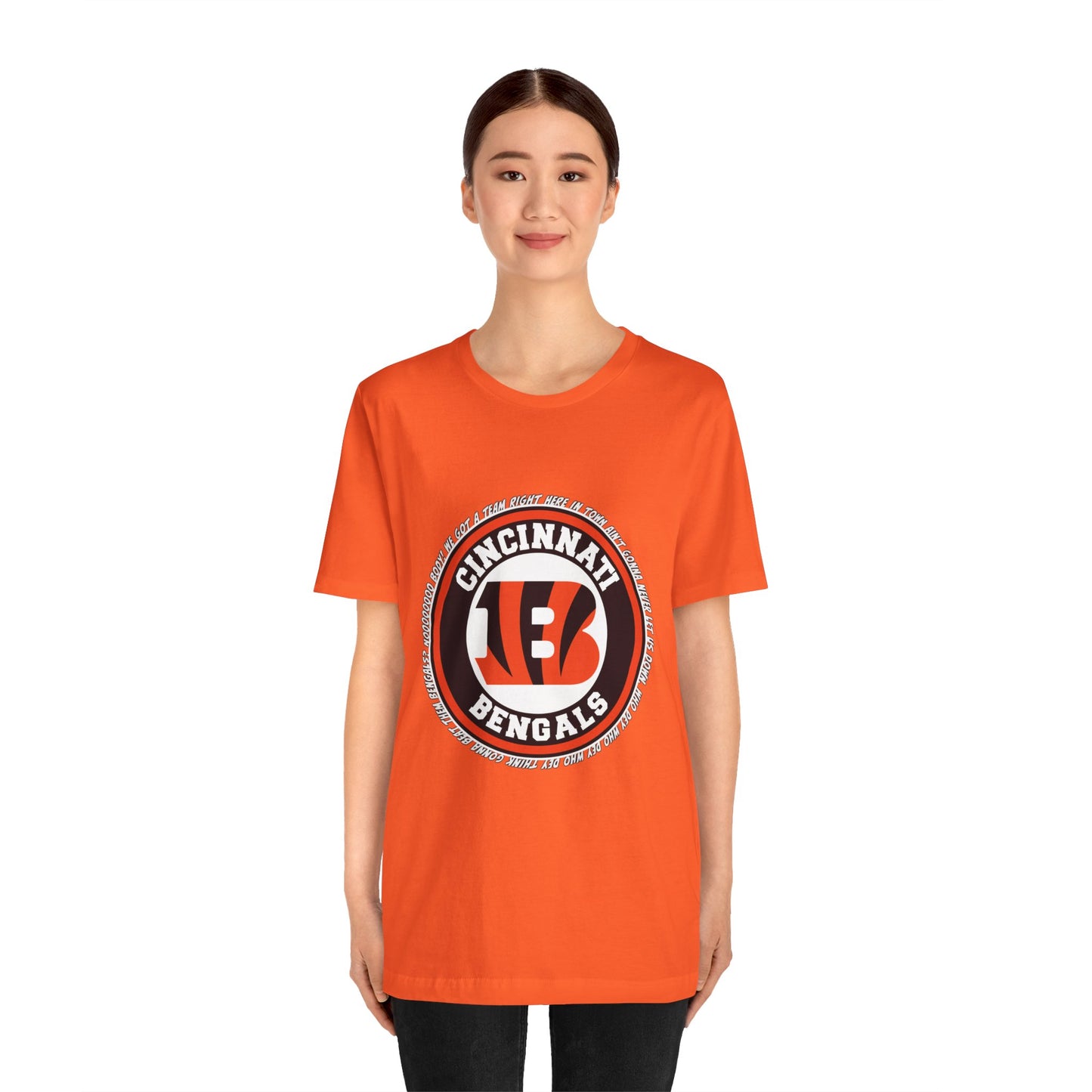 Tuddy Chant Logo Unisex Jersey Short Sleeve Tee