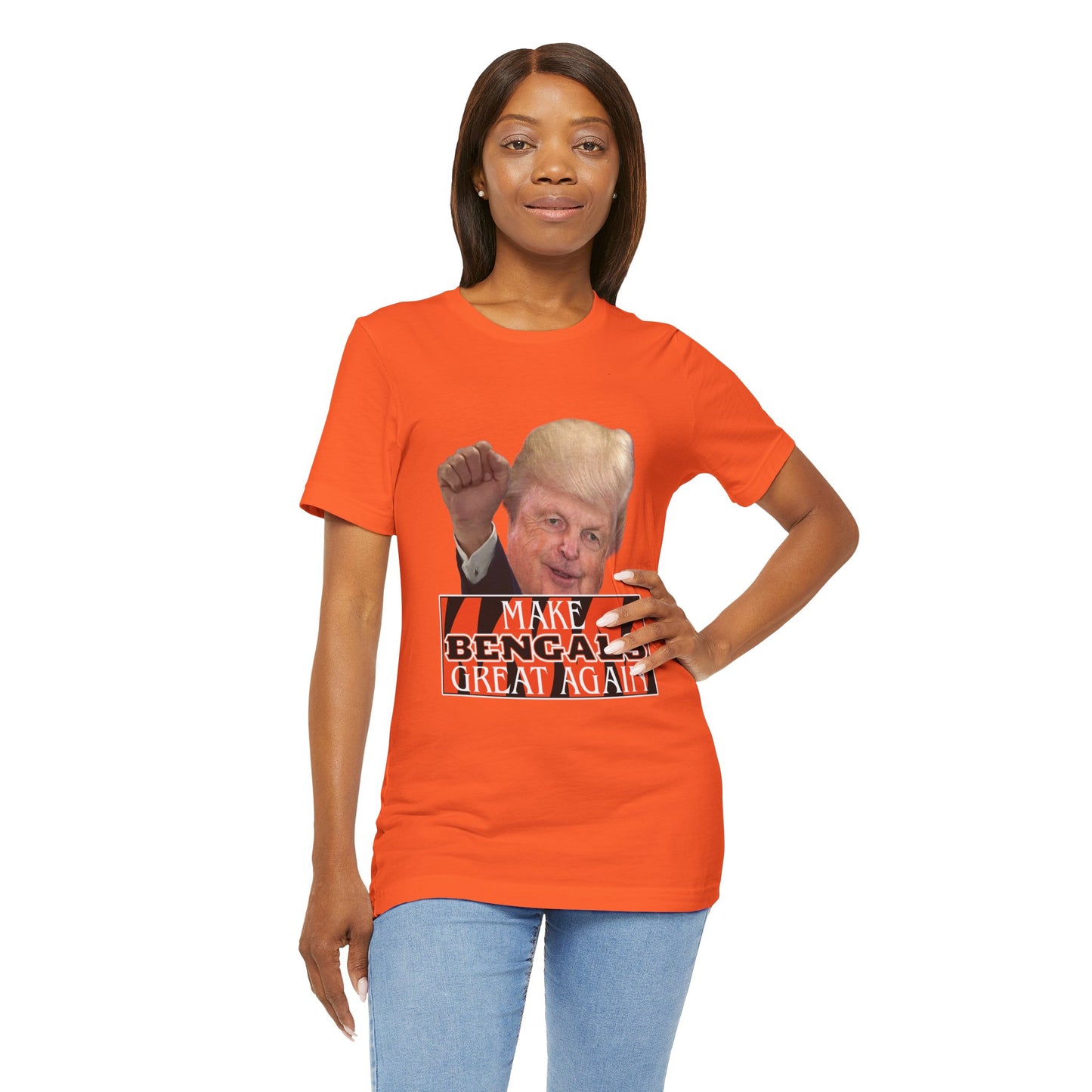 Make Bengals Great Again Unisex Jersey Short Sleeve Tee