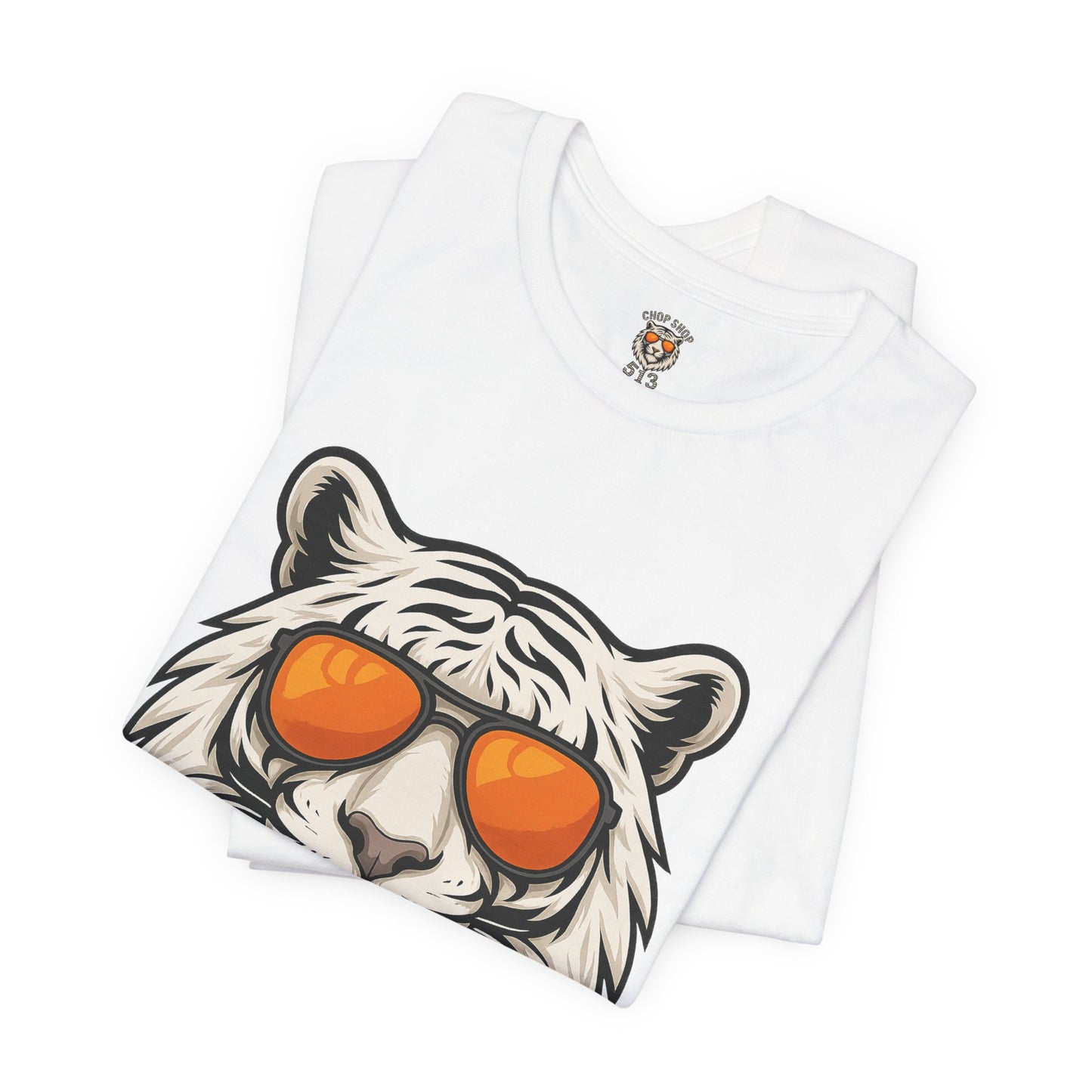 Cool Tiger Orange Sunglasses Tee