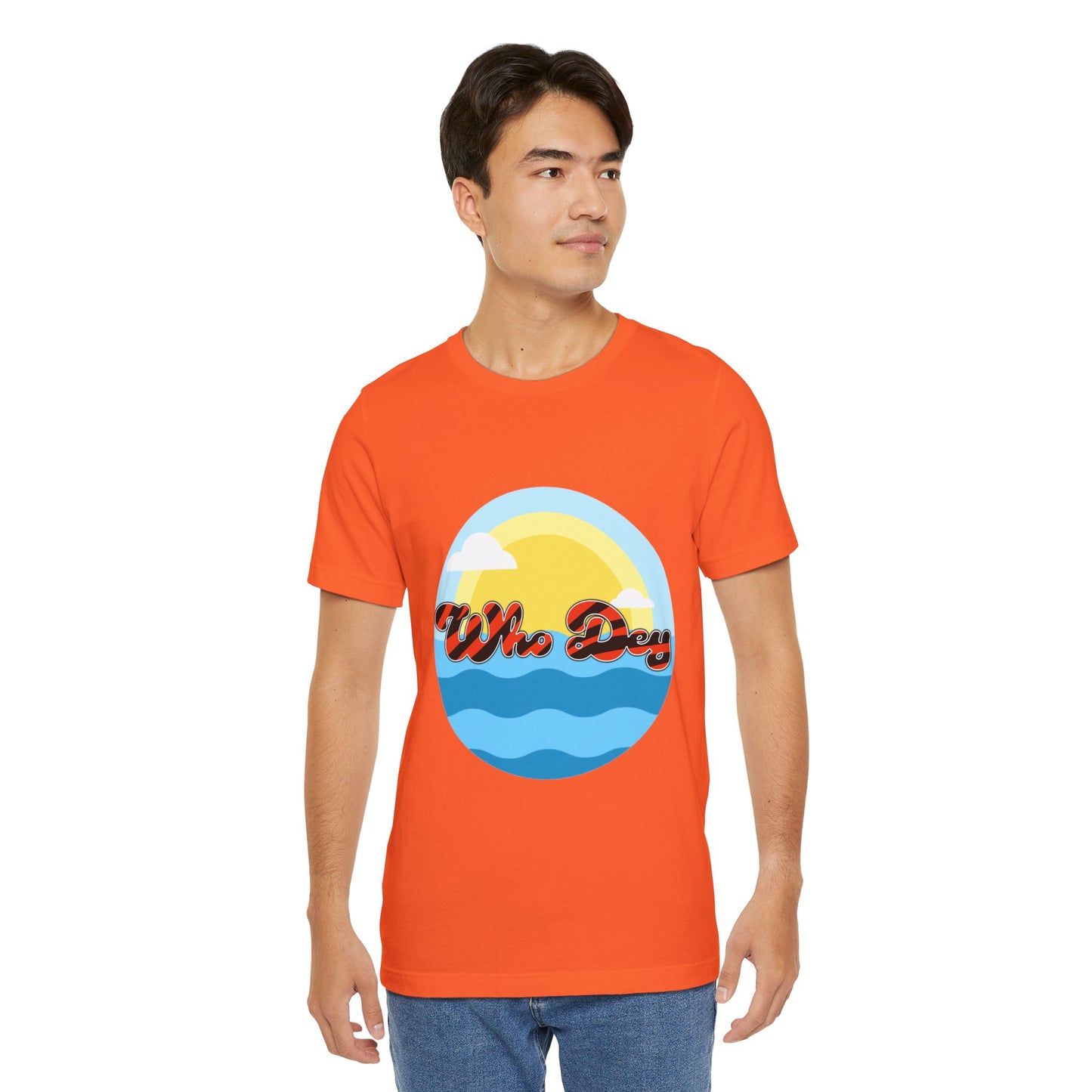 Who Dey Vibes Unisex Jersey Short Sleeve Tee