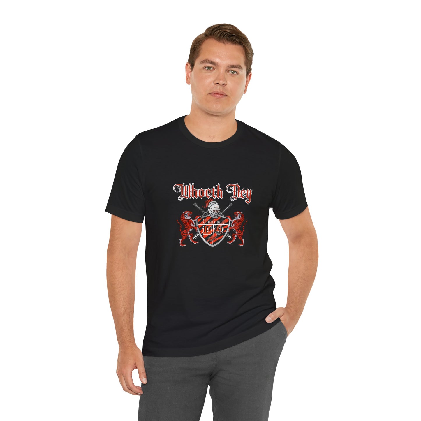 Bengals Crest Unisex Jersey Short Sleeve Tee