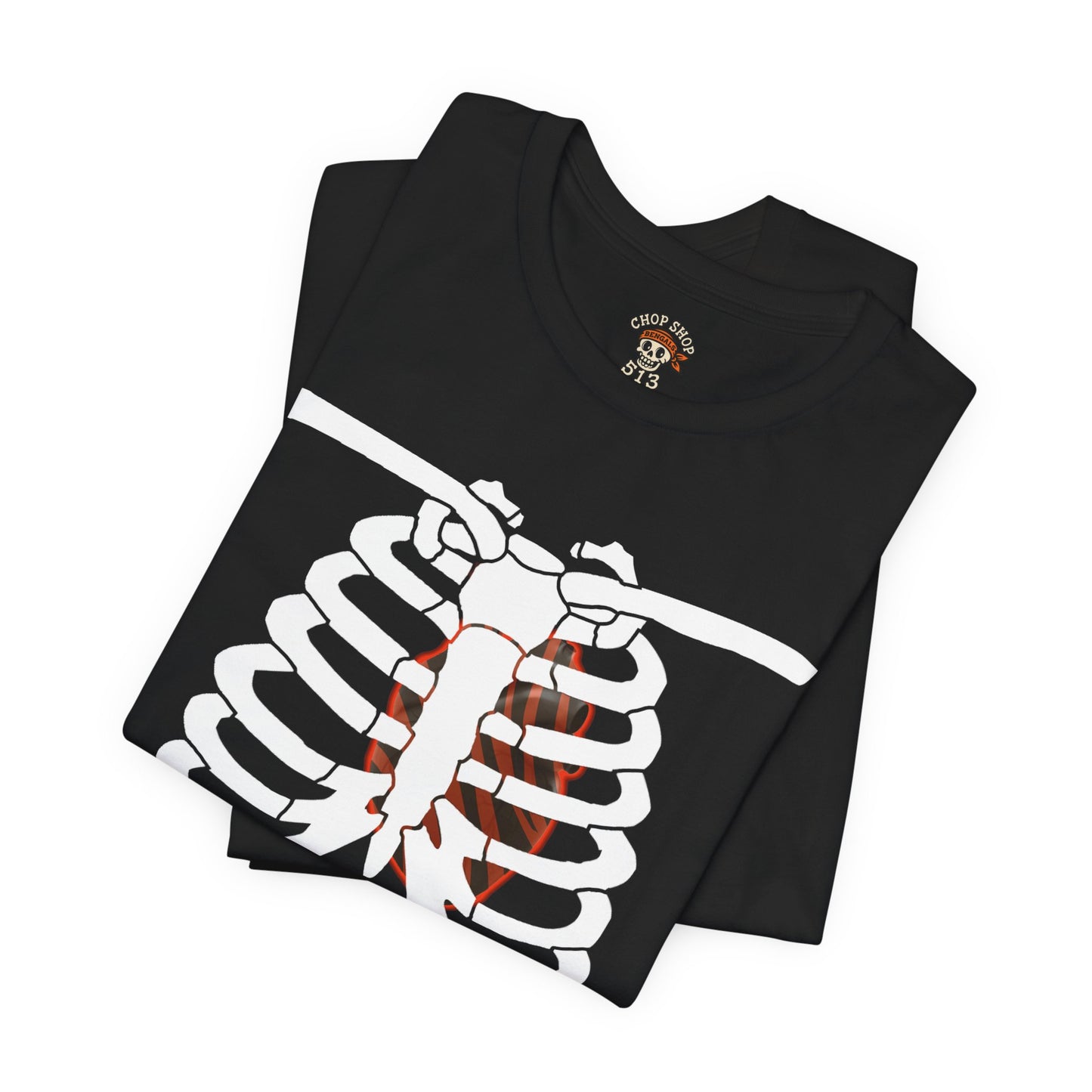 Bengals Heart Unisex Jersey Short Sleeve Tee