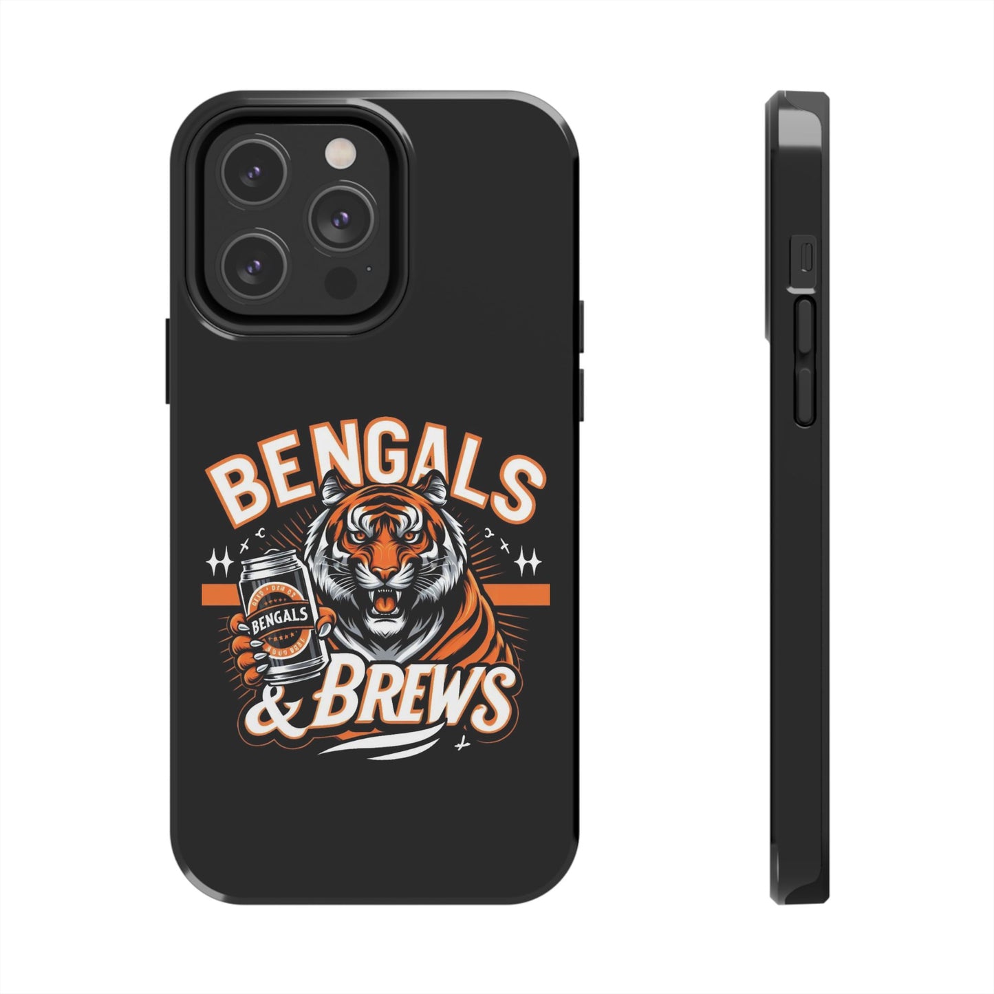 Bengals and Brews Tough Phone Cases