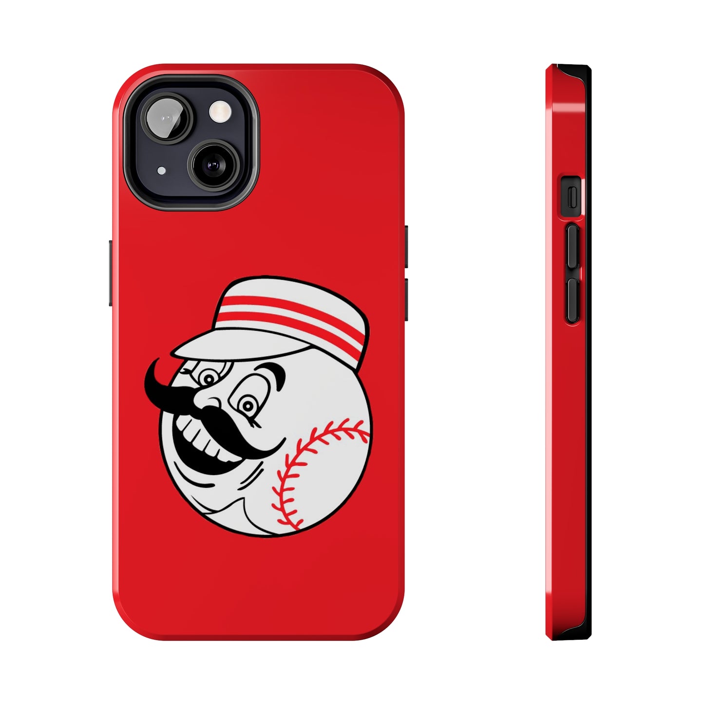 BaseBall Head Tough Phone Cases