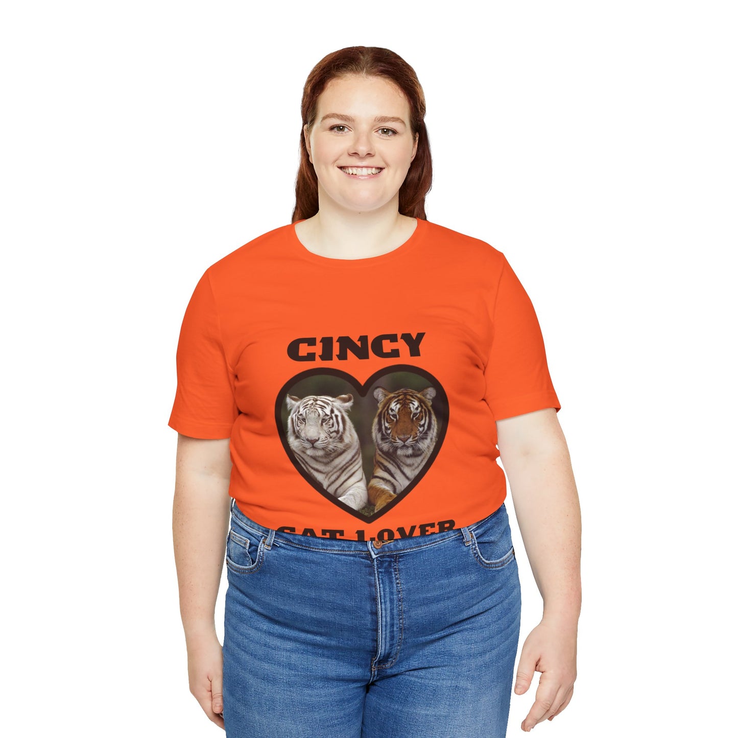 Cincy Cat Lover Unisex Jersey Tee - Perfect for WhoDey Lovers