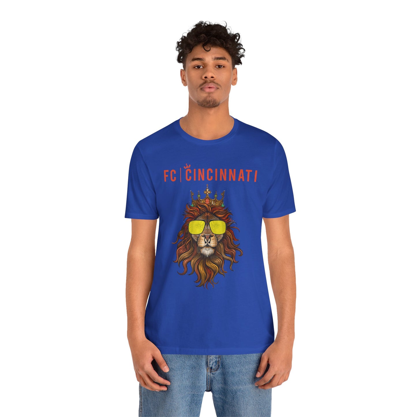 FC Cincinnati Lion Graphic Tee - Unisex Jersey T-Shirt