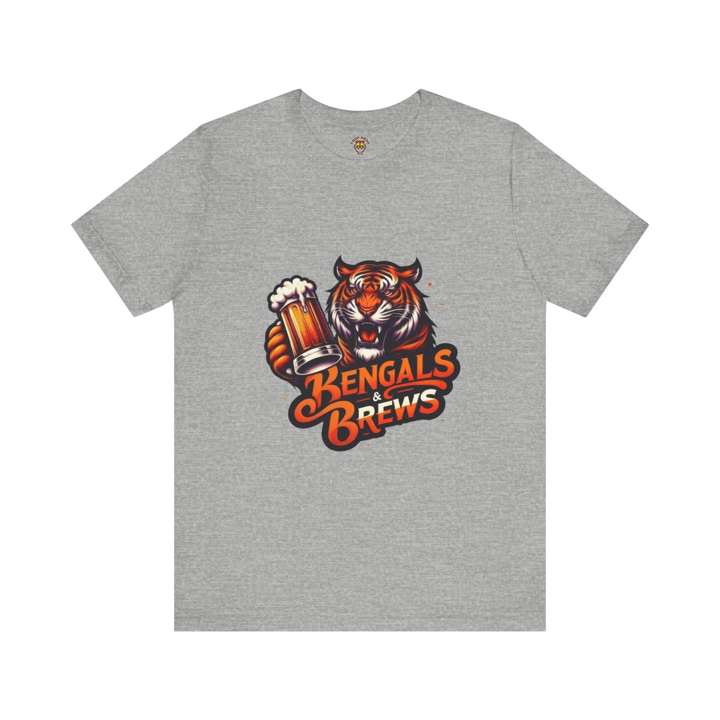 Bengals and Brews Tee Unisex Jersey Short Sleeve Tee