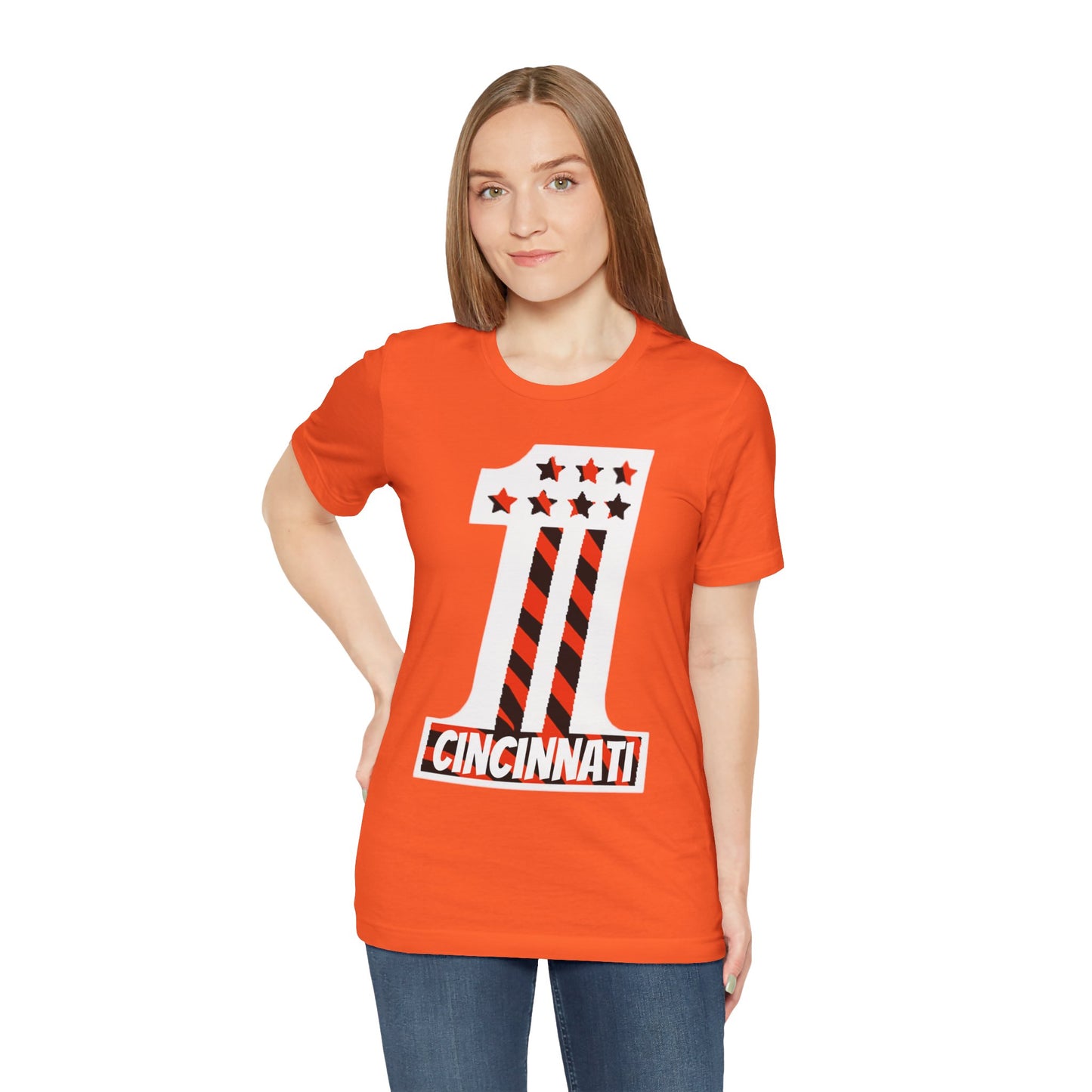 Cincinnati #1 Unisex Jersey Short Sleeve Tee