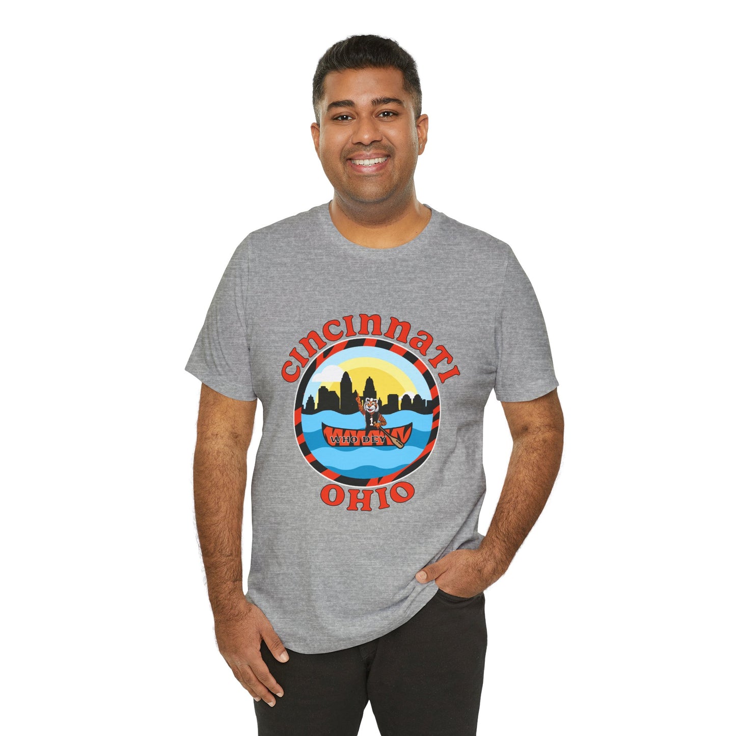Welcome to Cincinnati Unisex Jersey Short Sleeve Tee