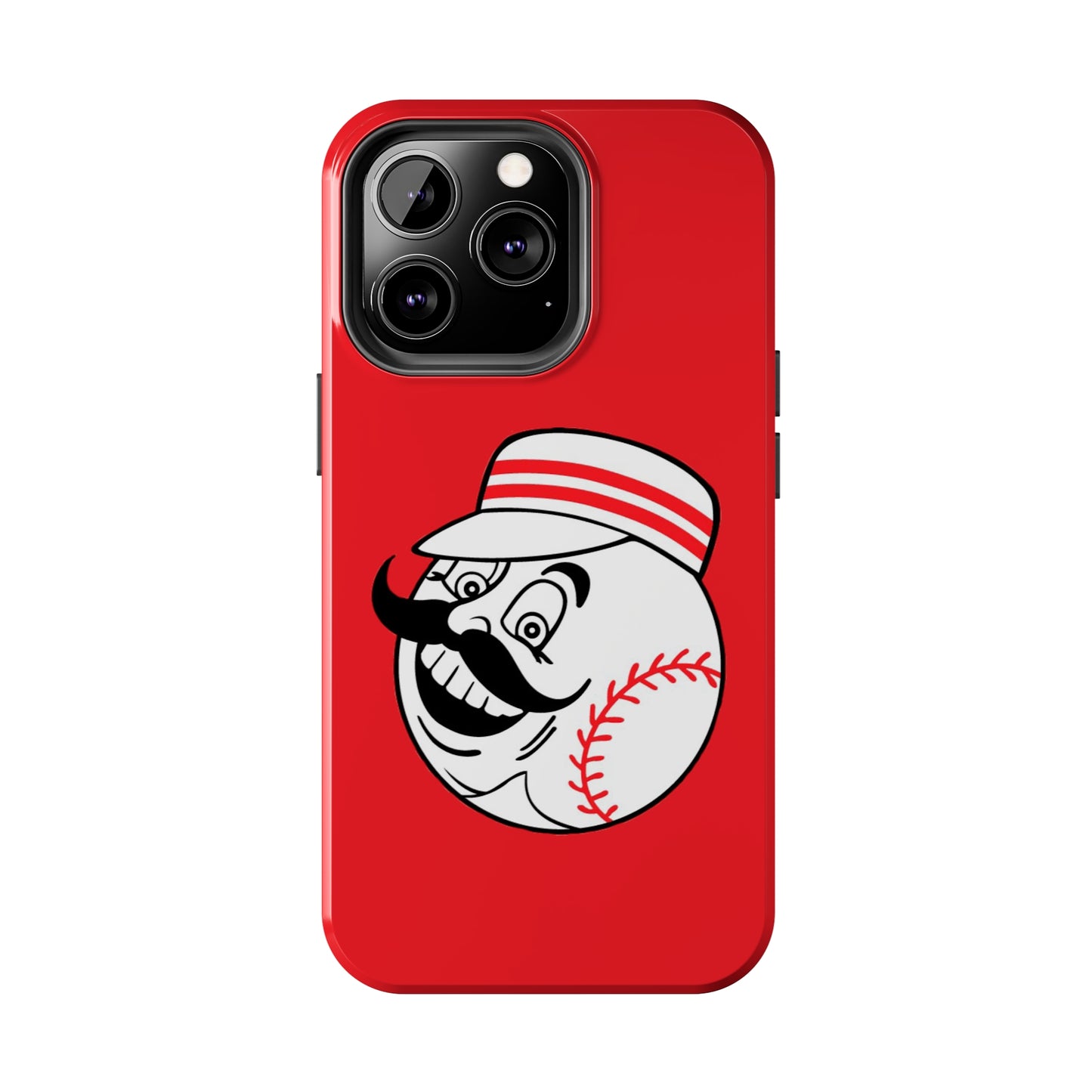 BaseBall Head Tough Phone Cases