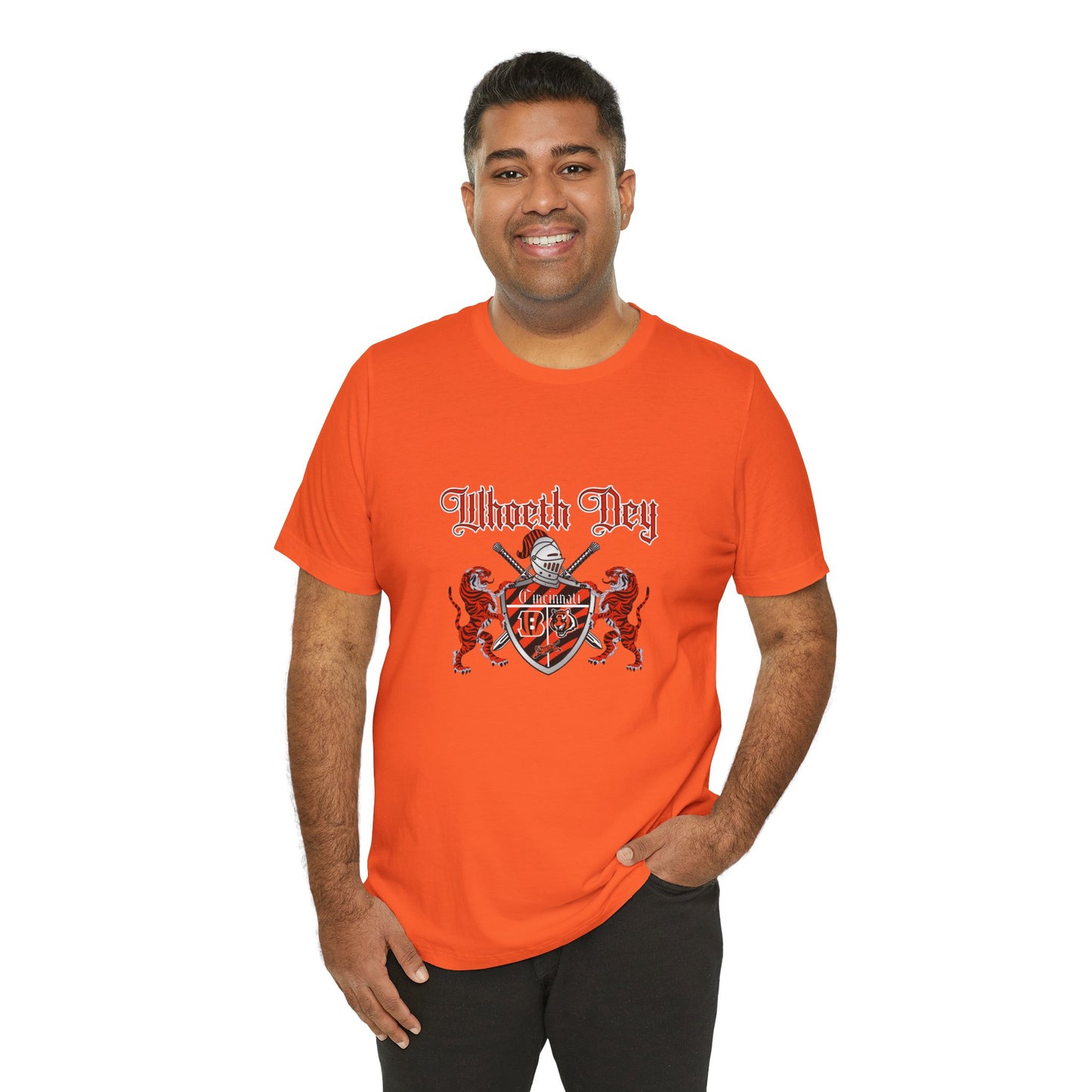 Bengals Crest Unisex Jersey Short Sleeve Tee
