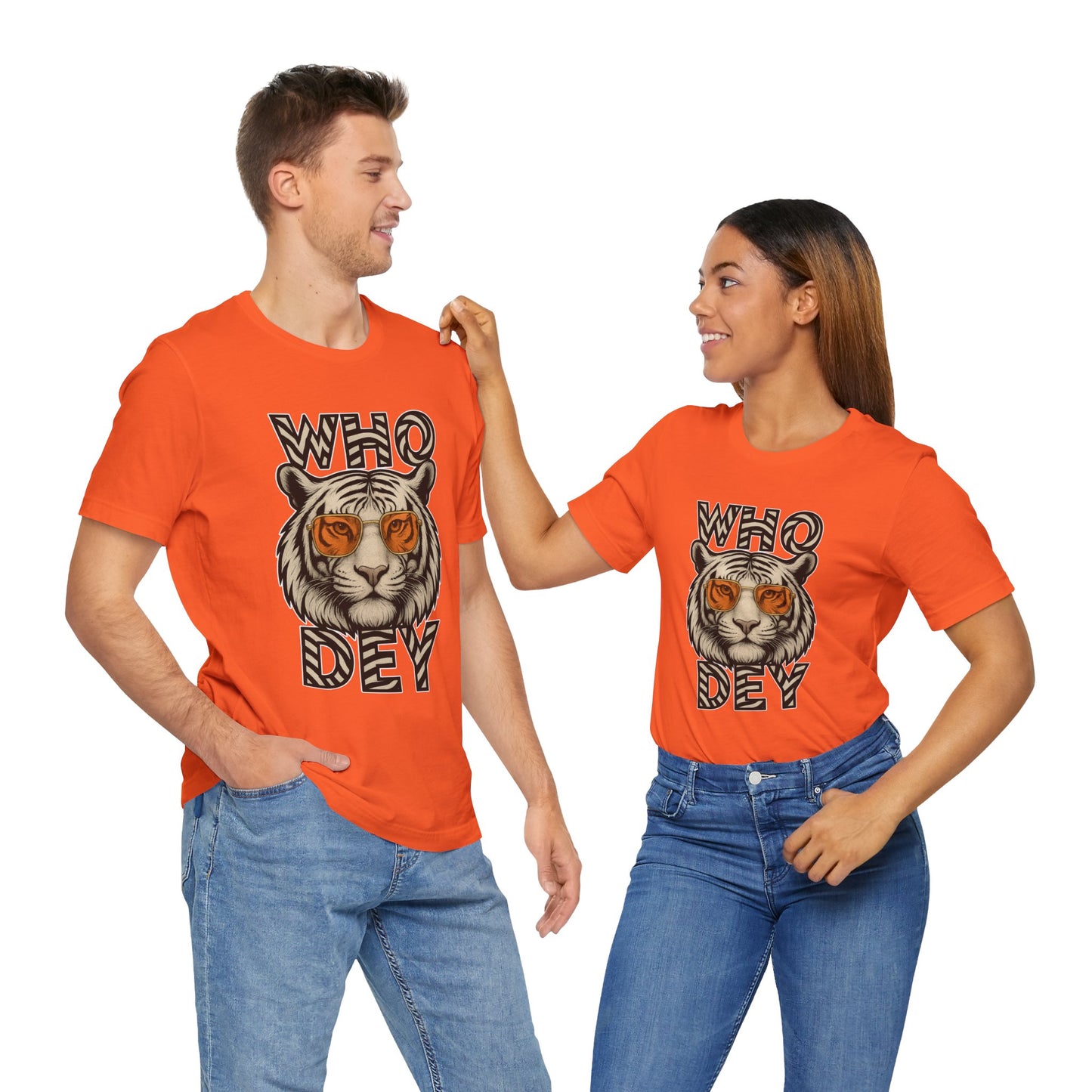 Who Dey Unisex Jersey Shirt, Casual Tee, Sports Fan Apparel