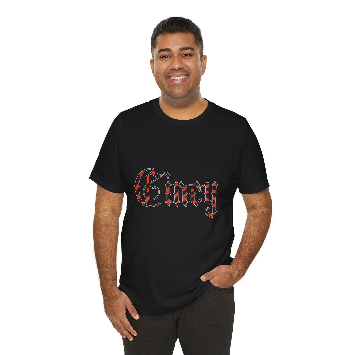 Cincy Unisex Jersey Short Sleeve Tee
