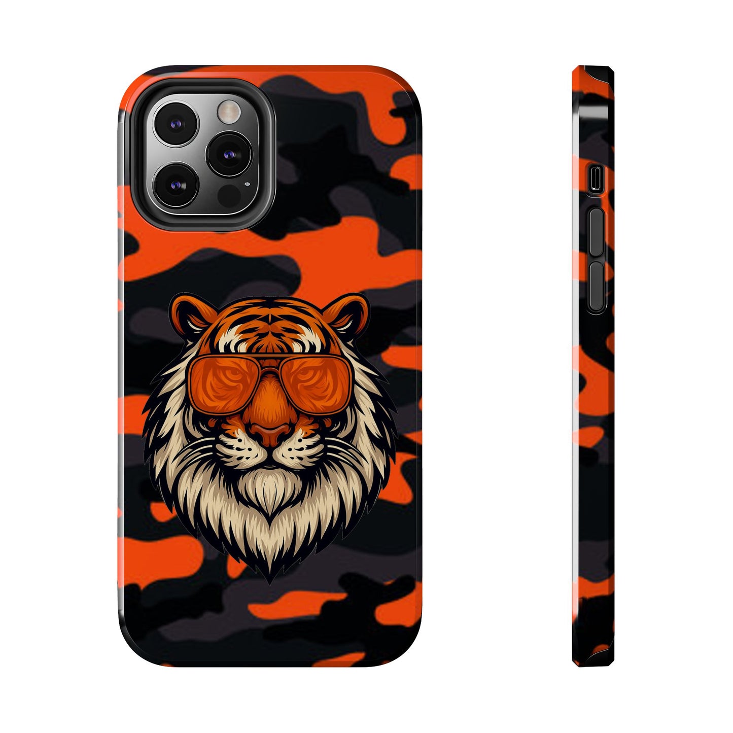 Seeing life through the orange tints Tiger Tough Phone Cases