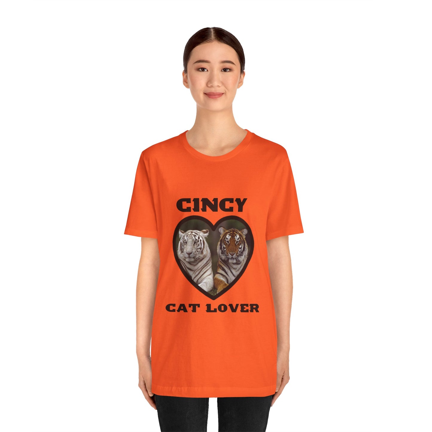 Cincy Cat Lover Unisex Jersey Tee - Perfect for WhoDey Lovers