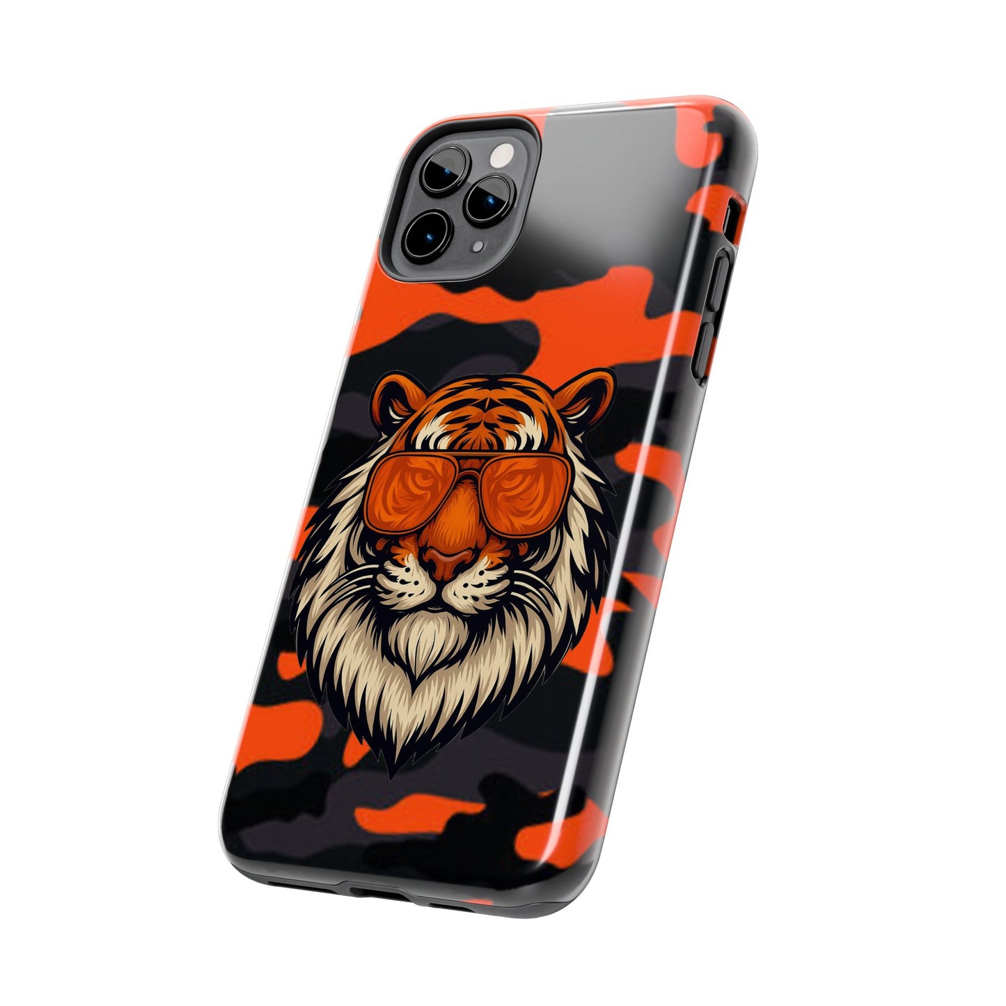Seeing life through the orange tints Tiger Tough Phone Cases