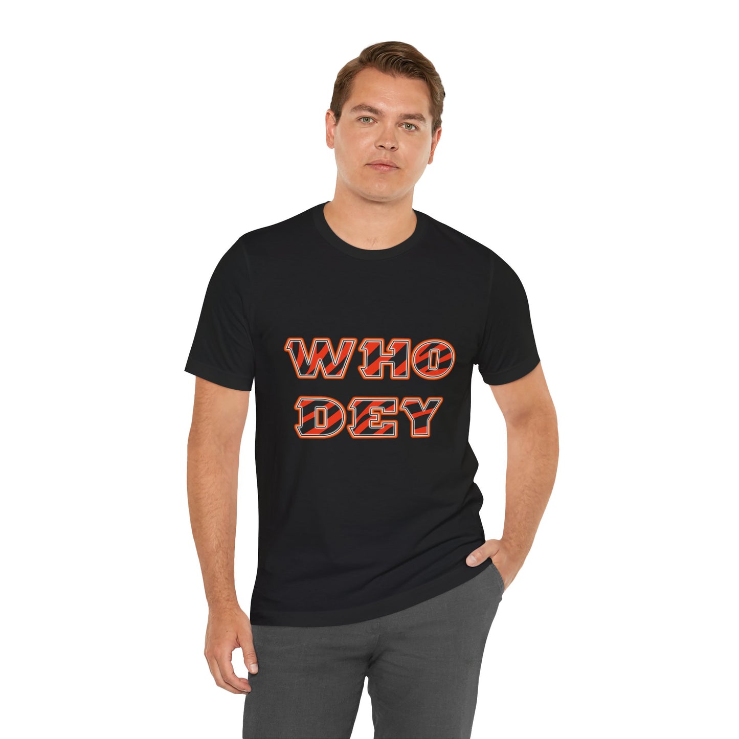 WHO DEY Unisex Jersey Short Sleeve Tee