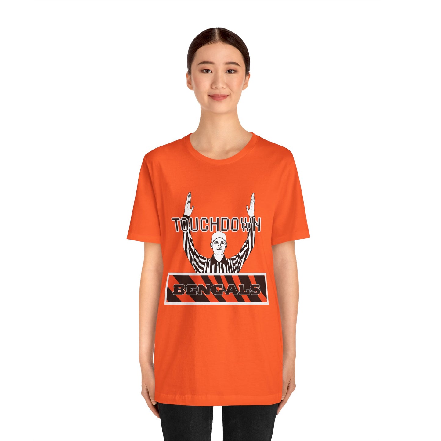 TouchDown Bengals Unisex Jersey Short Sleeve Tee