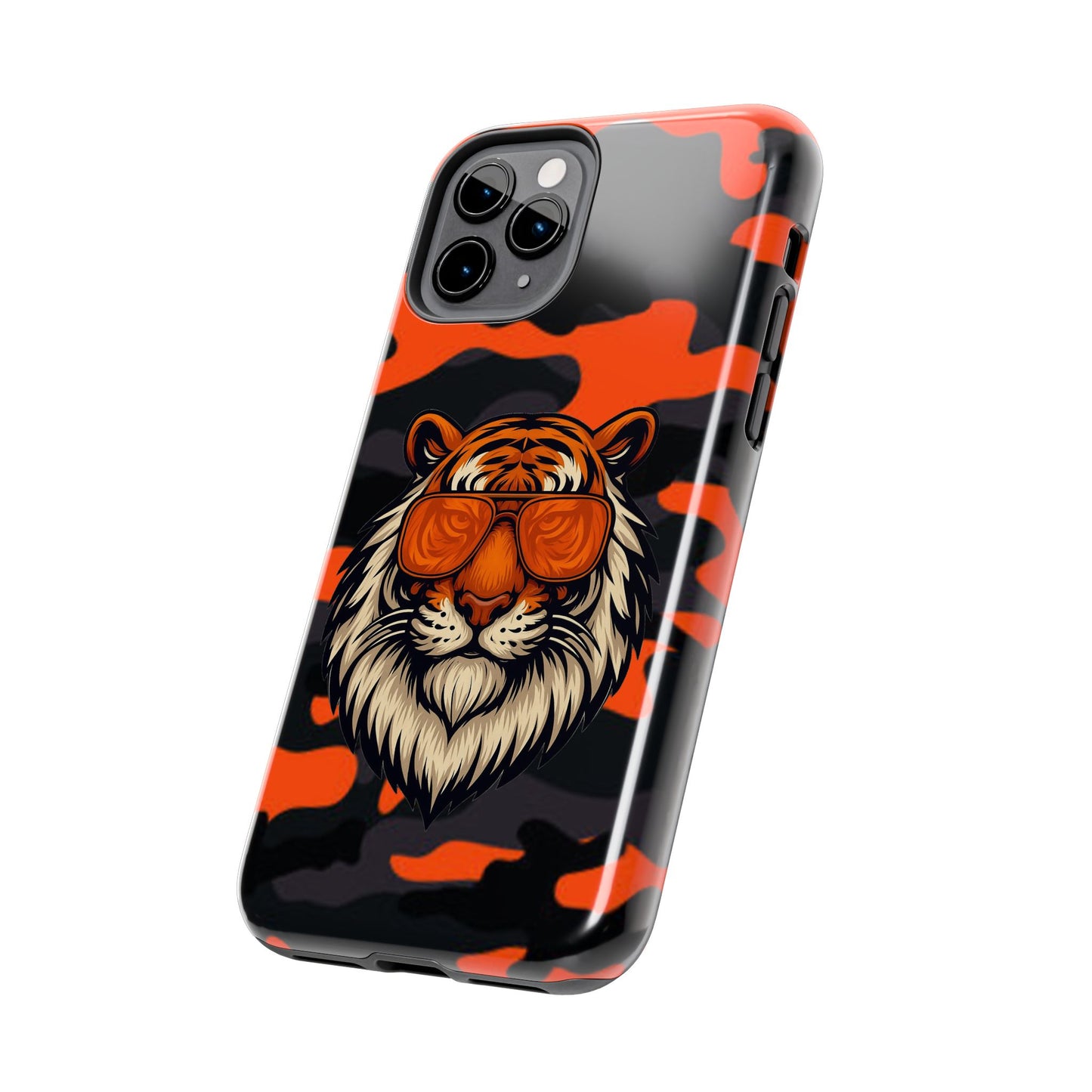 Seeing life through the orange tints Tiger Tough Phone Cases