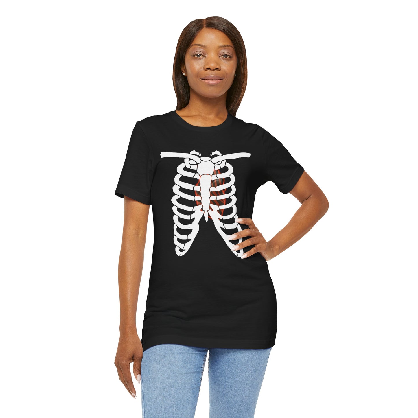 Bengals Heart Unisex Jersey Short Sleeve Tee
