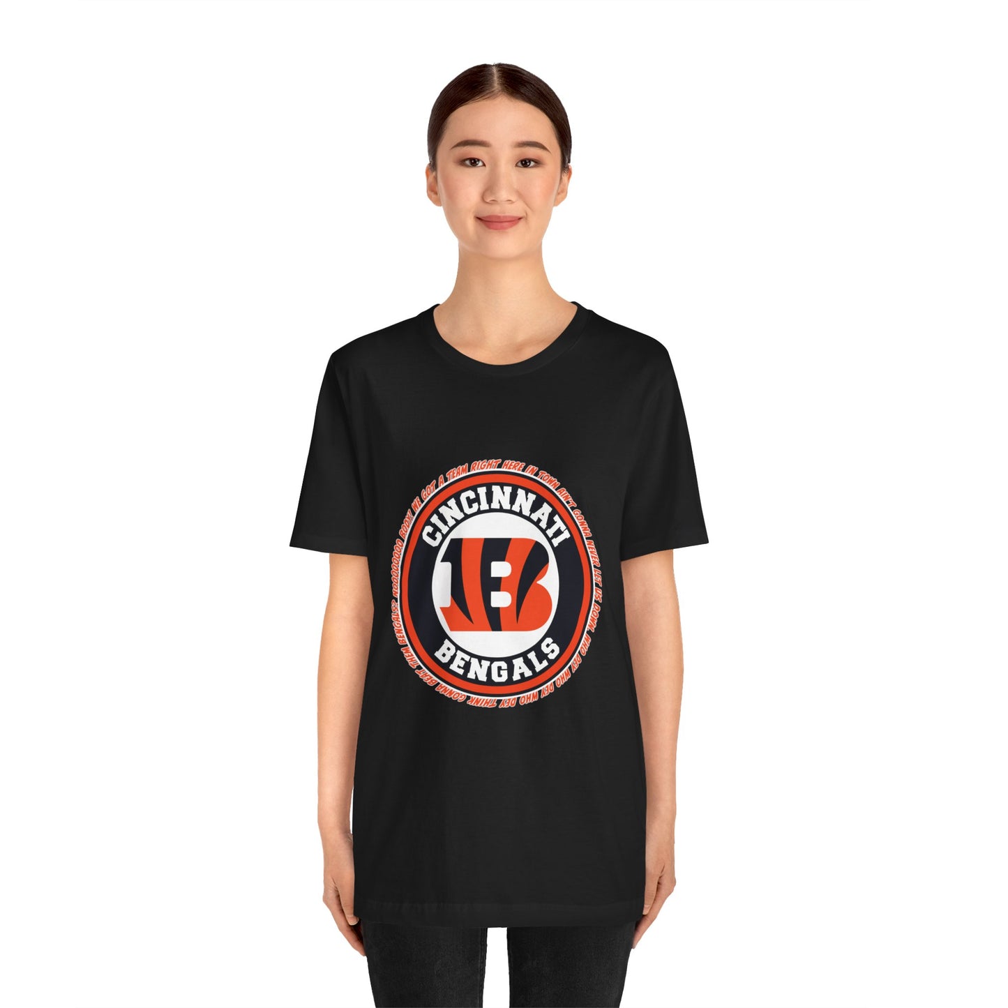 Tuddy Chant Logo Unisex Jersey Short Sleeve Tee