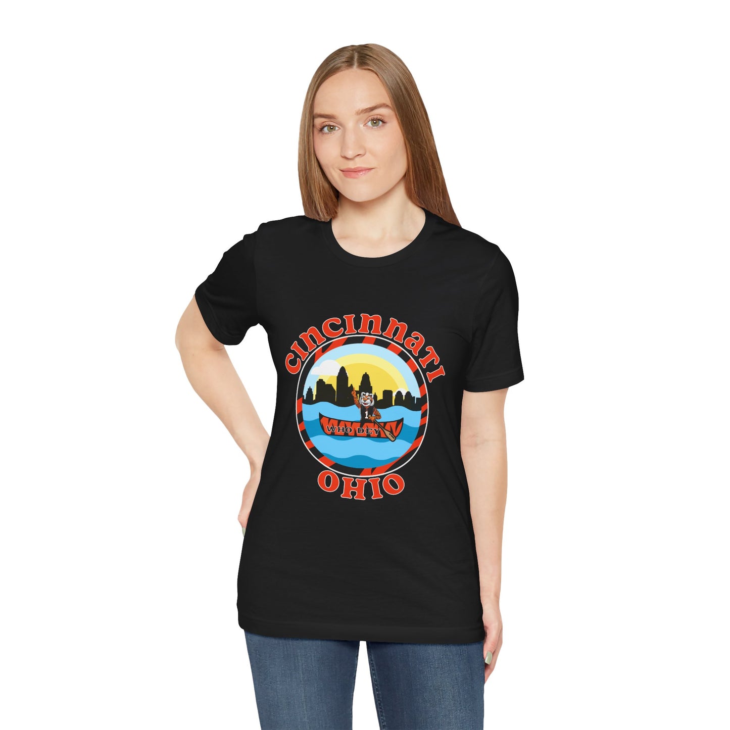 Welcome to Cincinnati Unisex Jersey Short Sleeve Tee