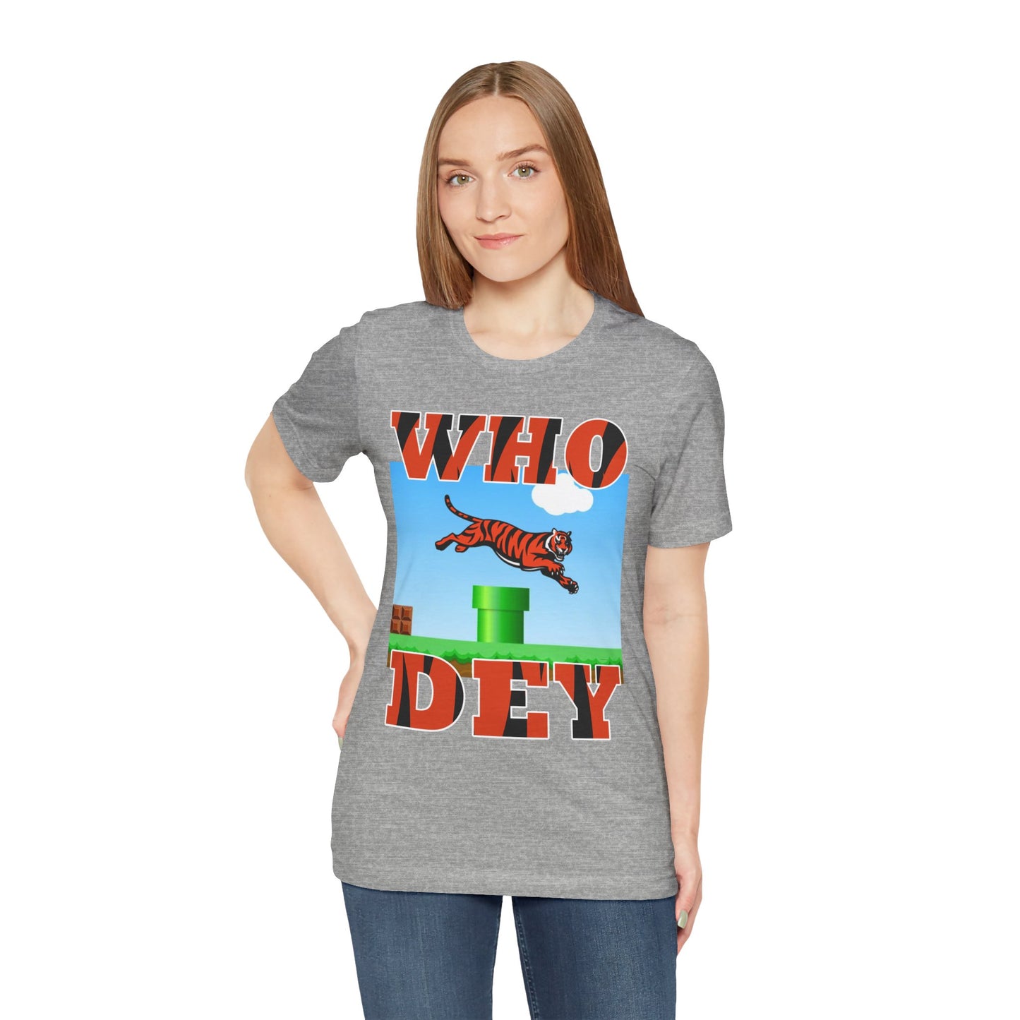 Leaping Tiger Unisex Jersey Short Sleeve Tee