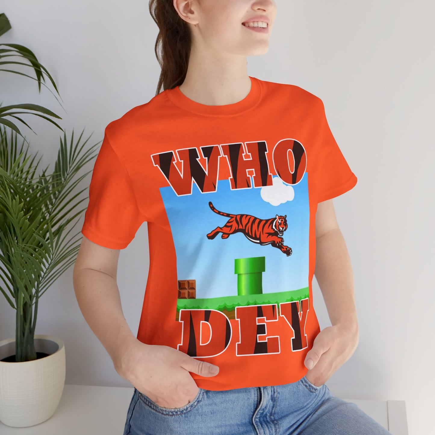 Leaping Tiger Unisex Jersey Short Sleeve Tee
