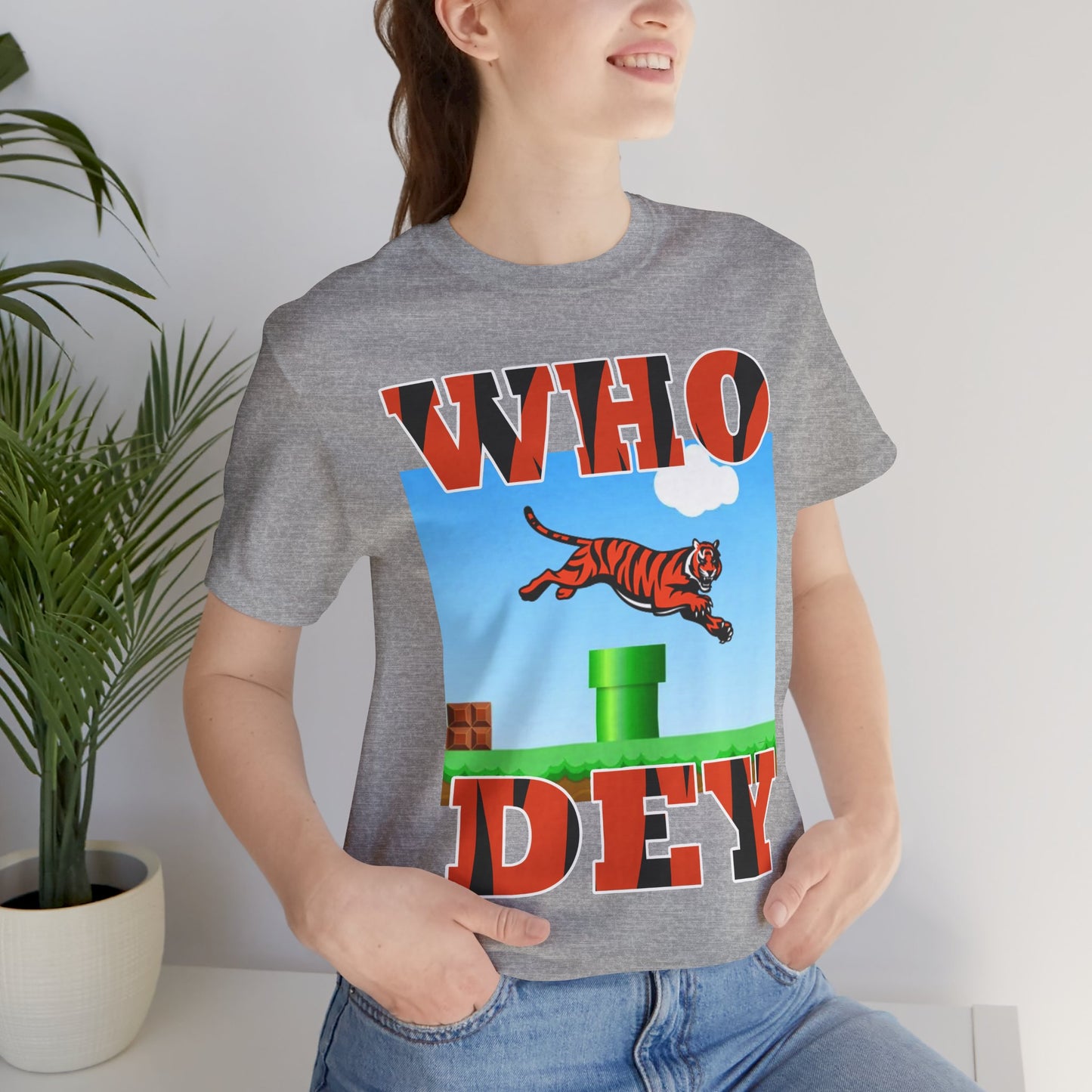 Leaping Tiger Unisex Jersey Short Sleeve Tee