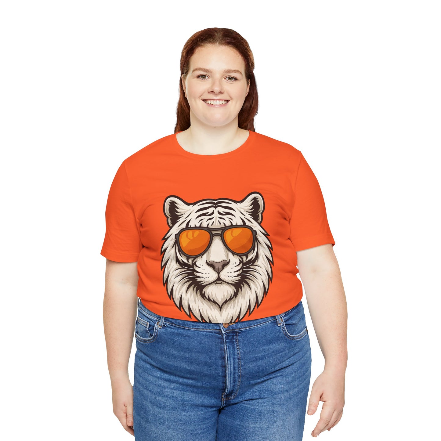 Cool Tiger Orange Sunglasses Tee
