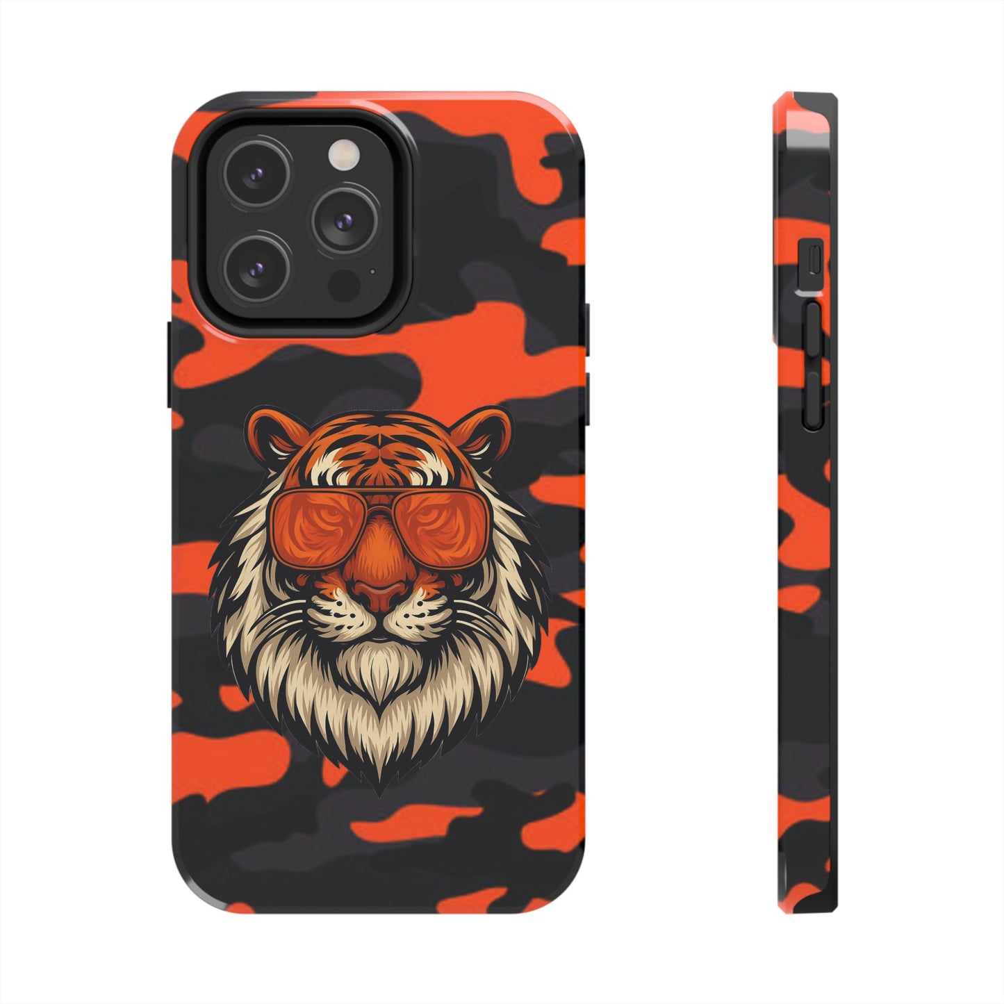 Seeing life through the orange tints Tiger Tough Phone Cases