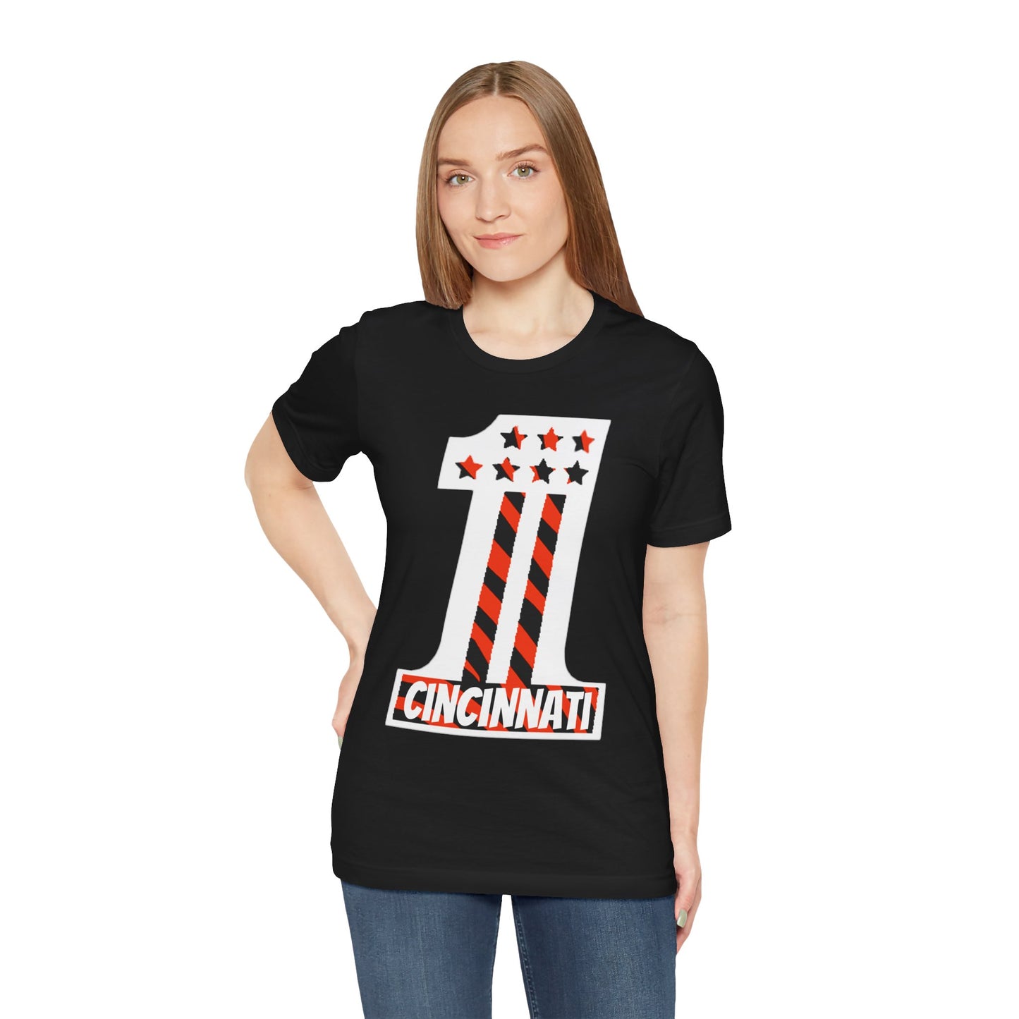 Cincinnati #1 Unisex Jersey Short Sleeve Tee