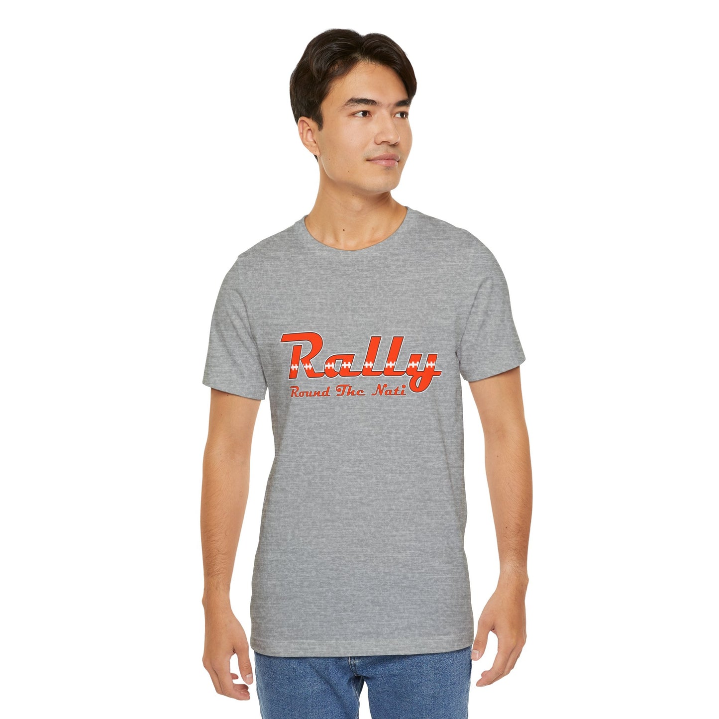 Rally Round the Nati Unisex Jersey Tee - Perfect for Sports Events and Casual Wear