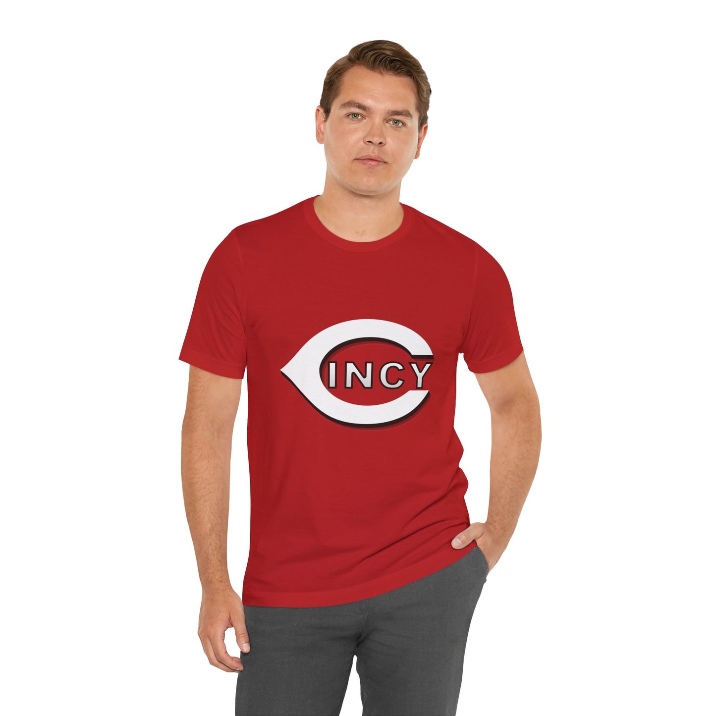 CINCY (Reds) Unisex Jersey Short Sleeve Tee